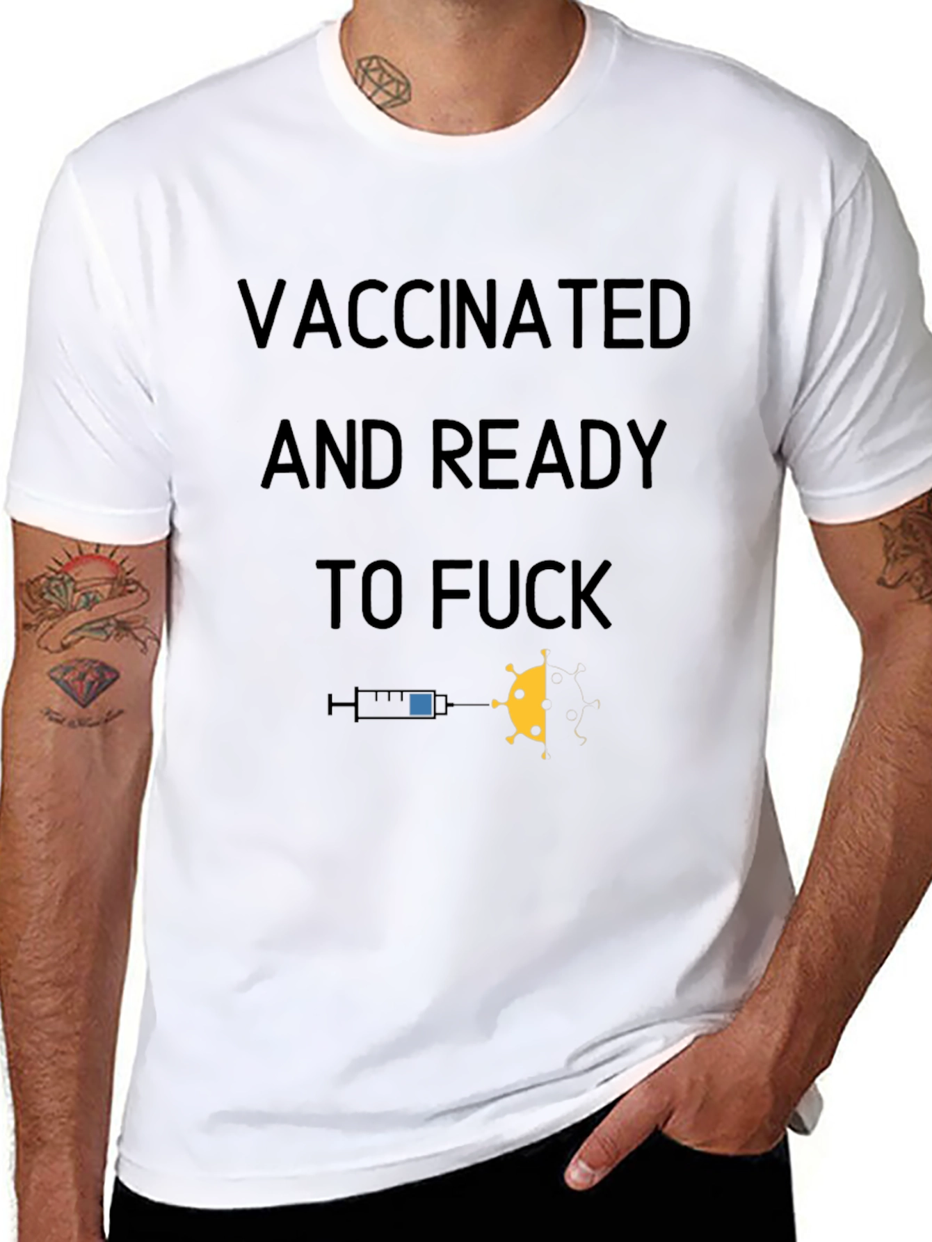 Vaccinated Ready T-Shirt