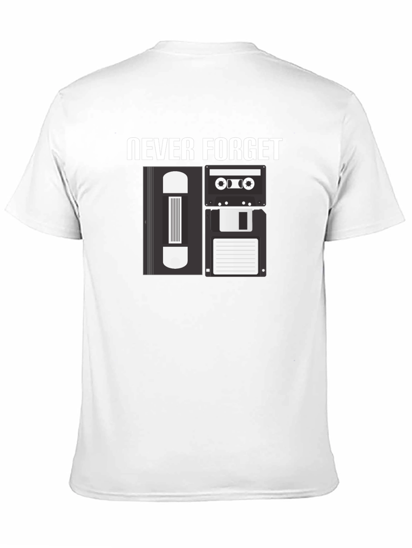 Never Forget T-Shirt - Retro Media