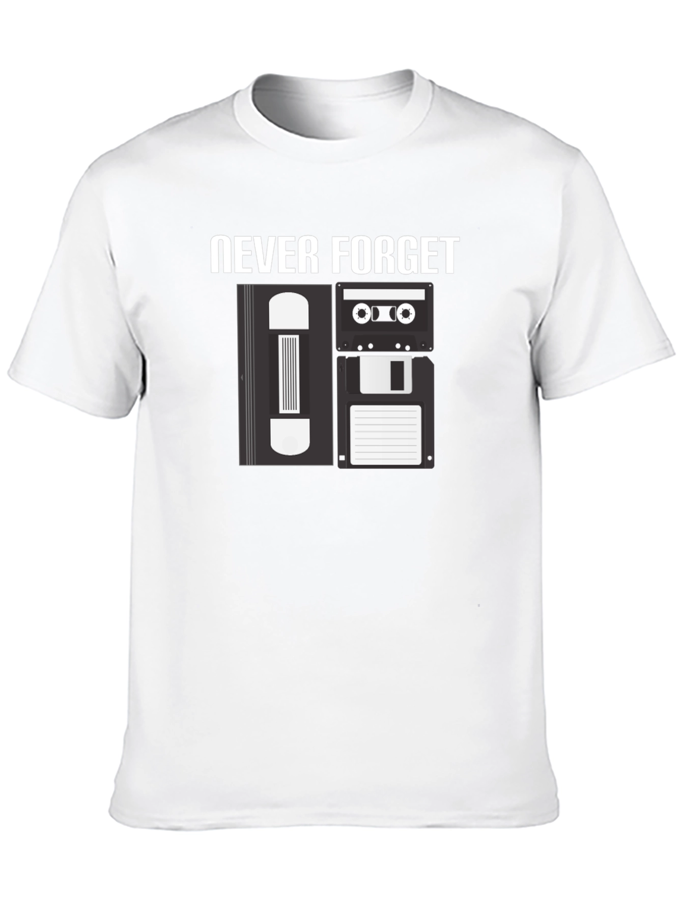 Never Forget T-Shirt - Retro Media