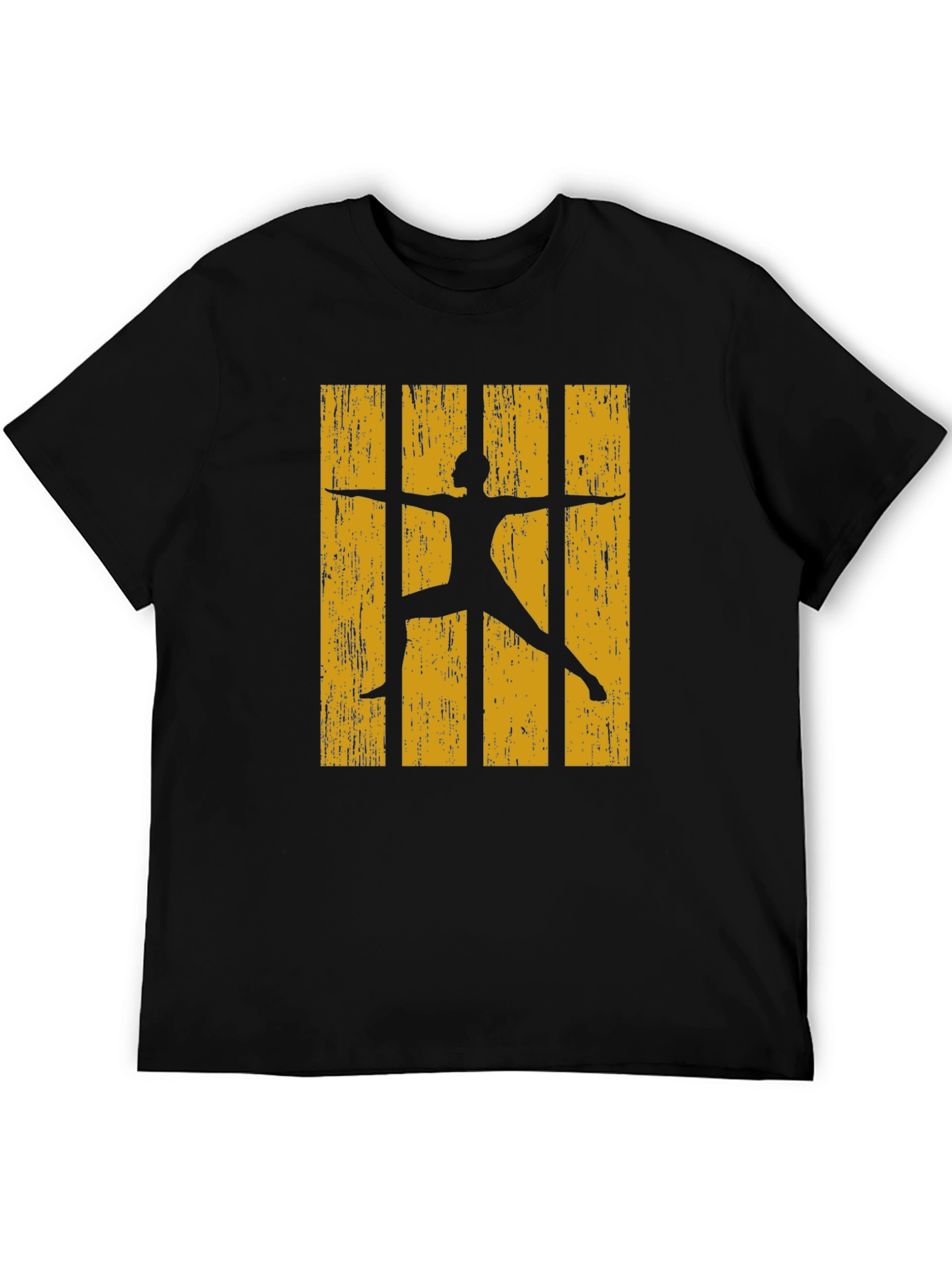 Yoga Silhouette Graphic T-Shirt