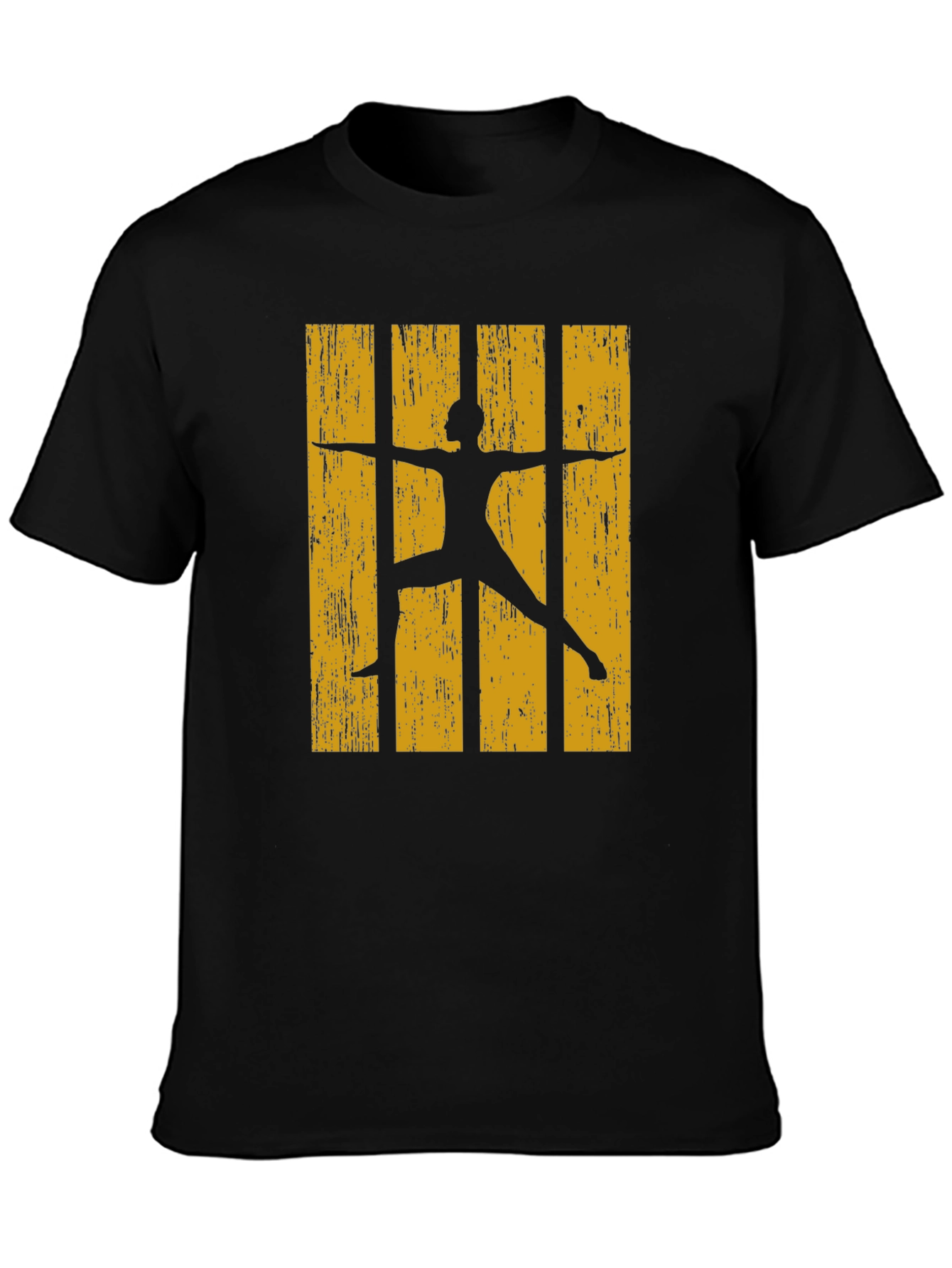 Yoga Silhouette Graphic T-Shirt