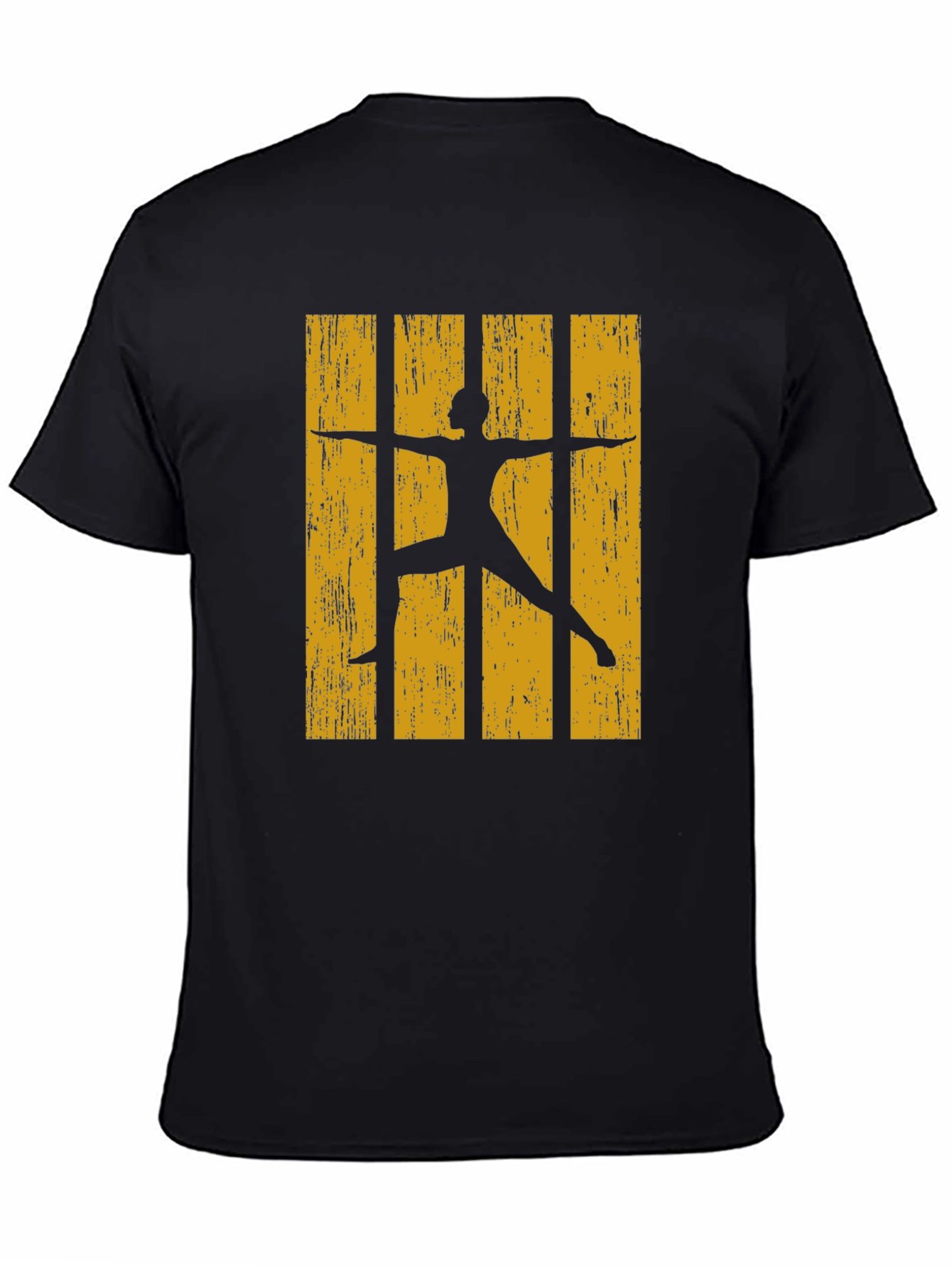 Yoga Silhouette Graphic T-Shirt