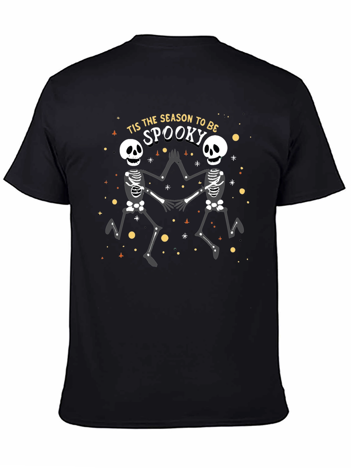 Spooky Season Skeleton Graphic Tee