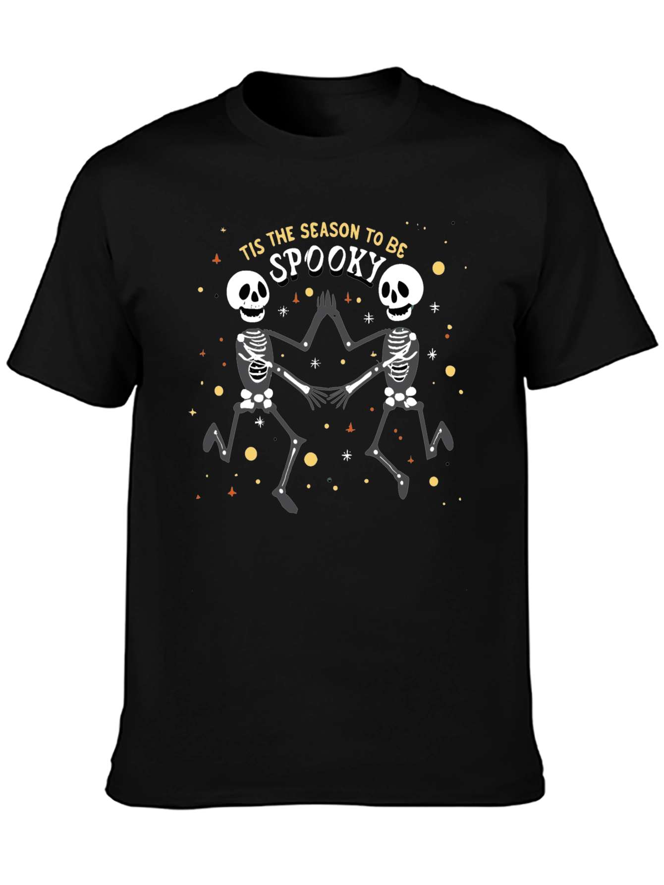 Spooky Season Skeleton Graphic Tee