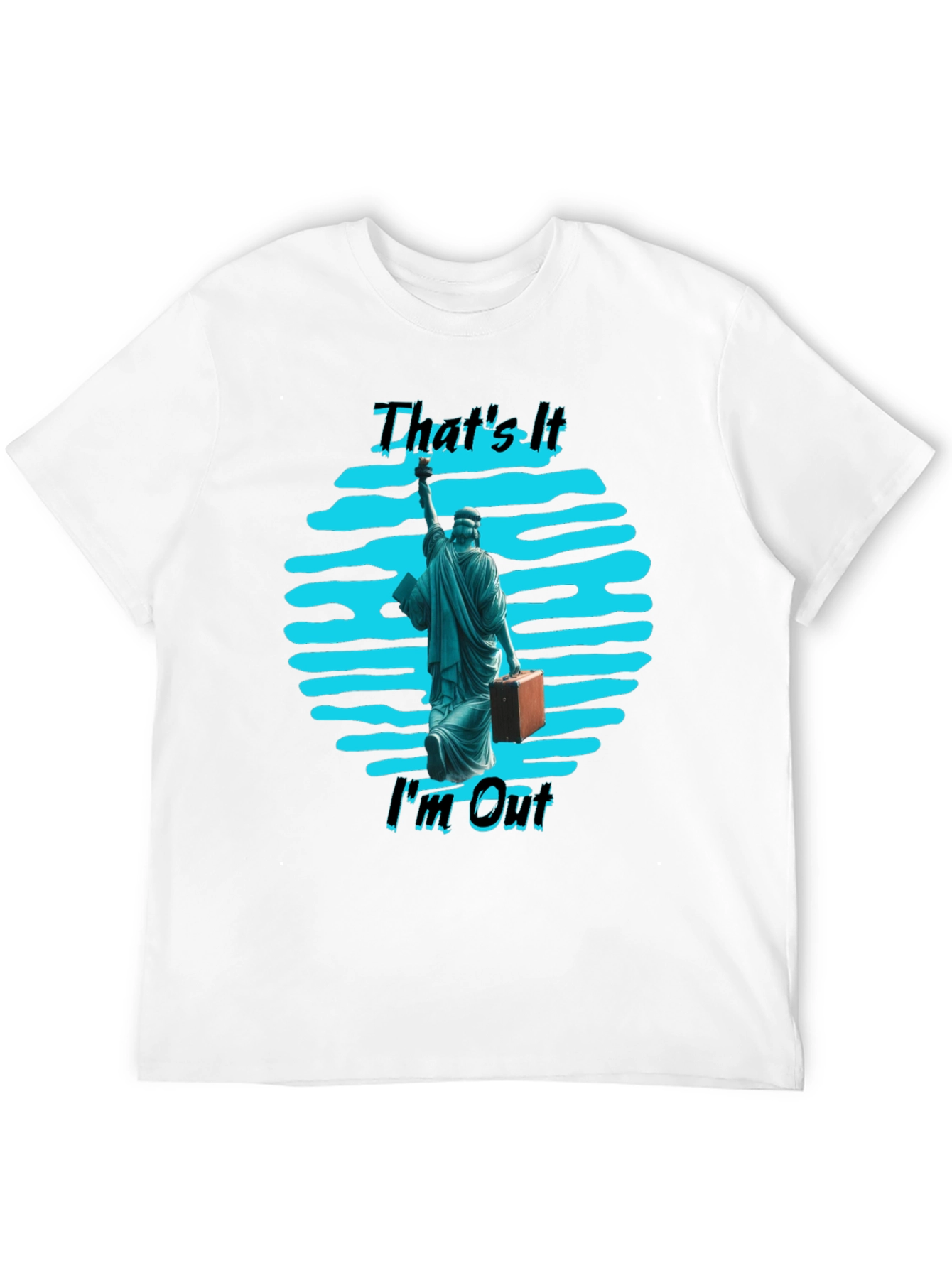 Statue of Liberty Leaving T-Shirt