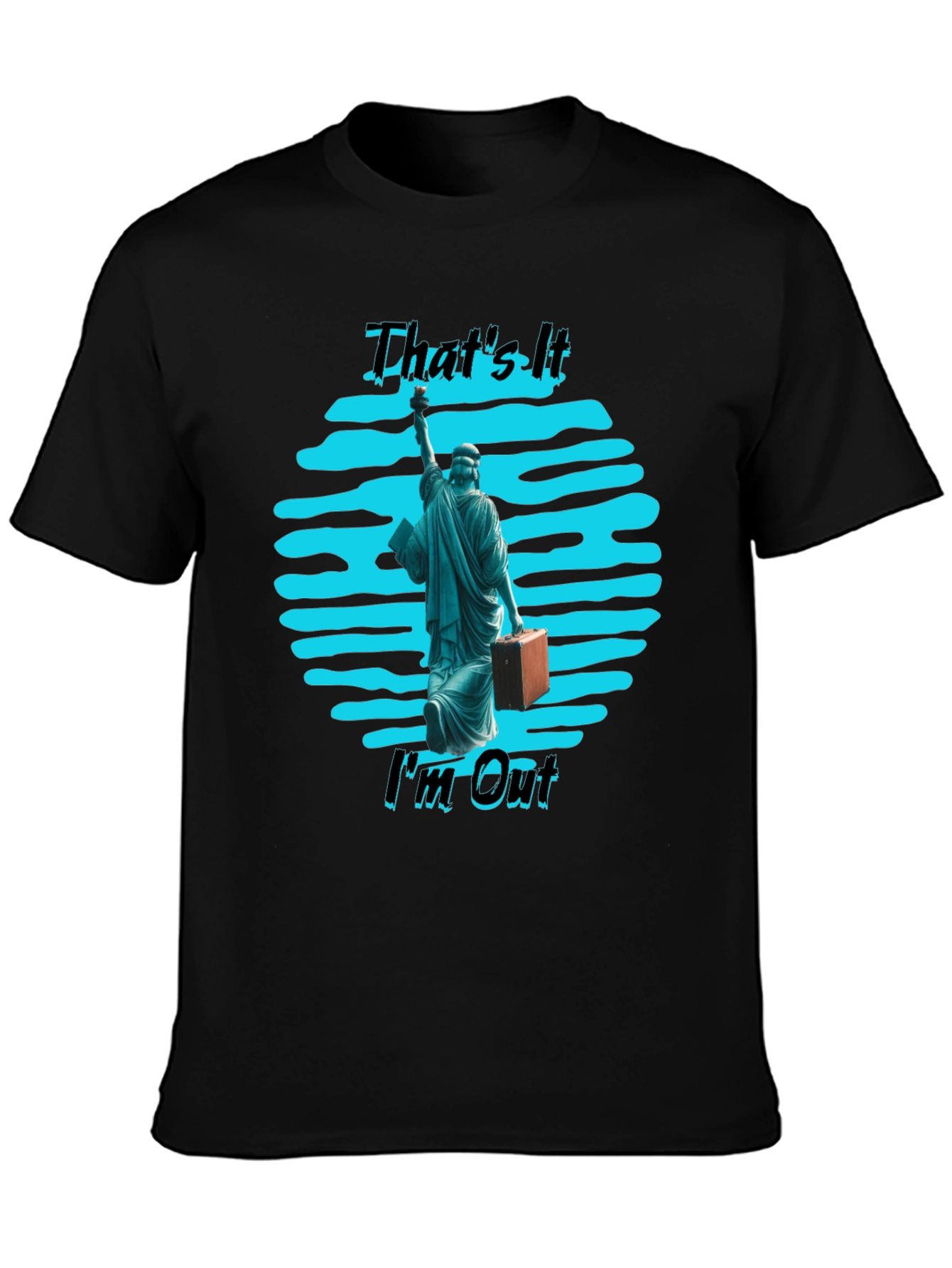 Statue of Liberty Leaving T-Shirt