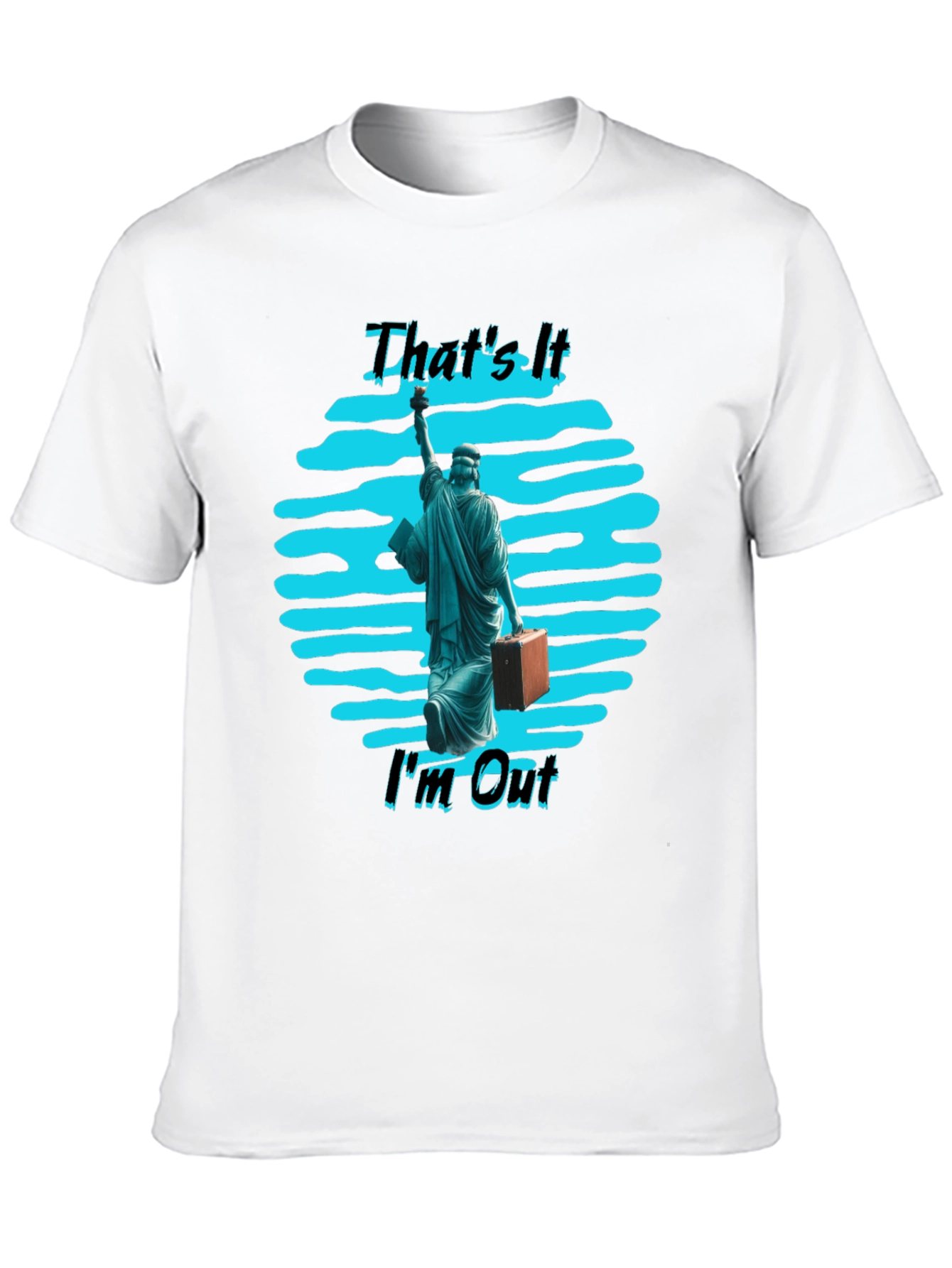 Statue of Liberty Leaving T-Shirt