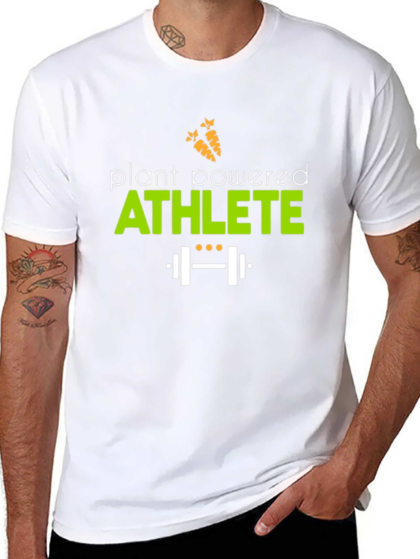 Plant Powered Athlete Graphic T-Shirt