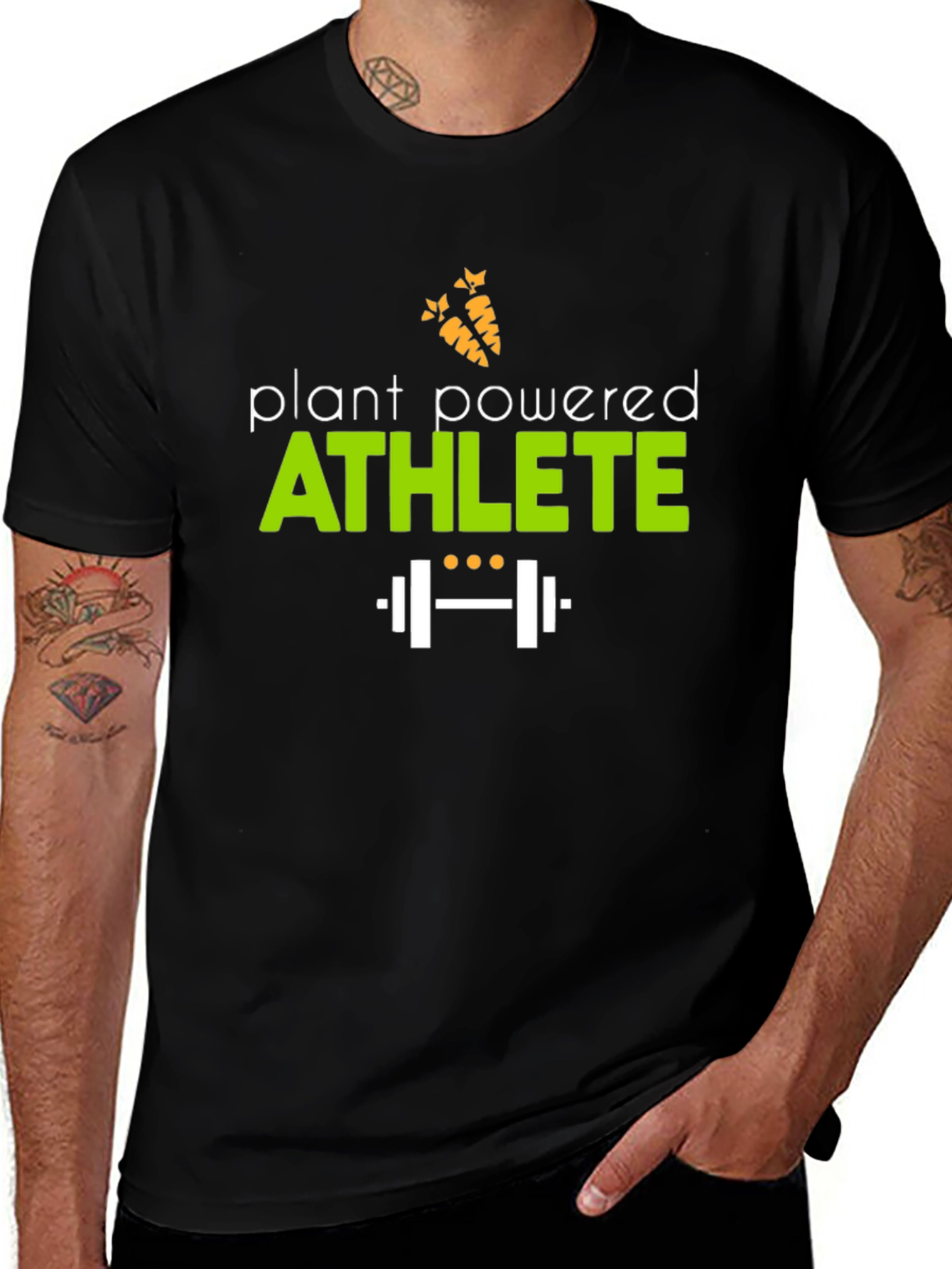 Plant Powered Athlete Graphic T-Shirt