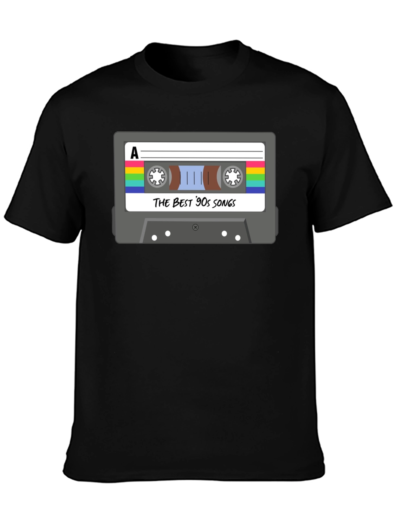 Retro 90s Cassette Tape Graphic Tee