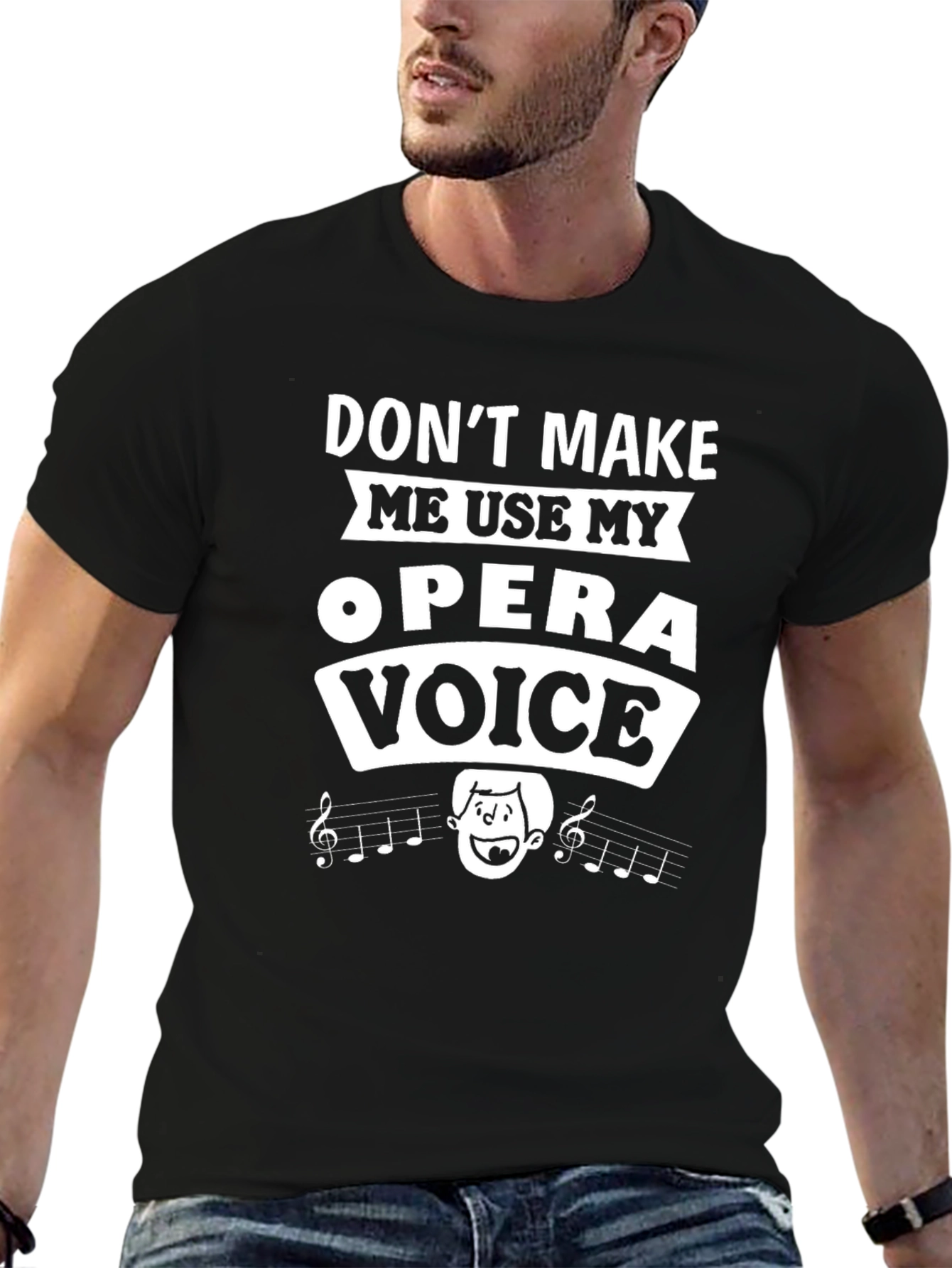 Opera Voice T-Shirt - Funny Music Lover Tee