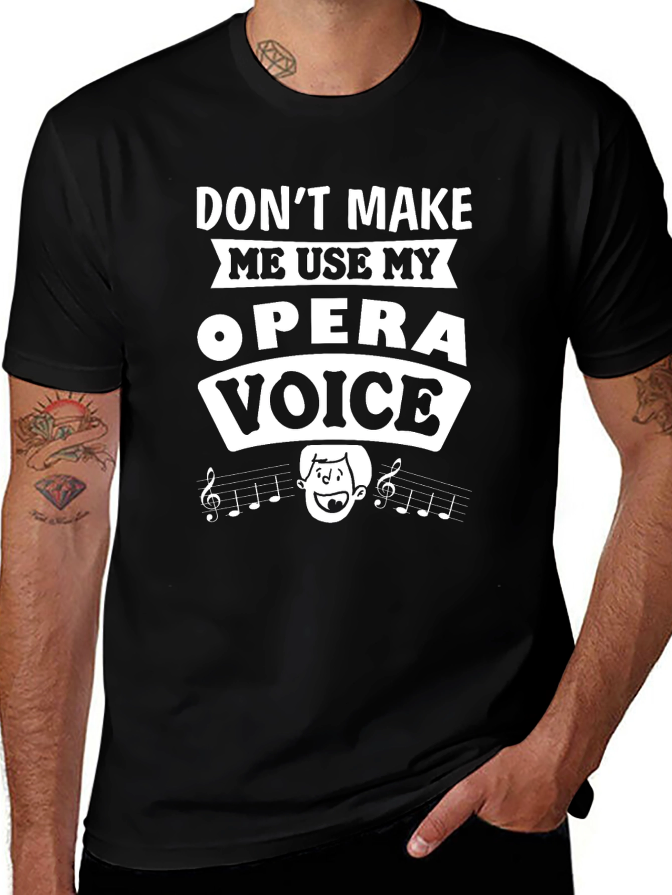 Opera Voice T-Shirt - Funny Music Lover Tee