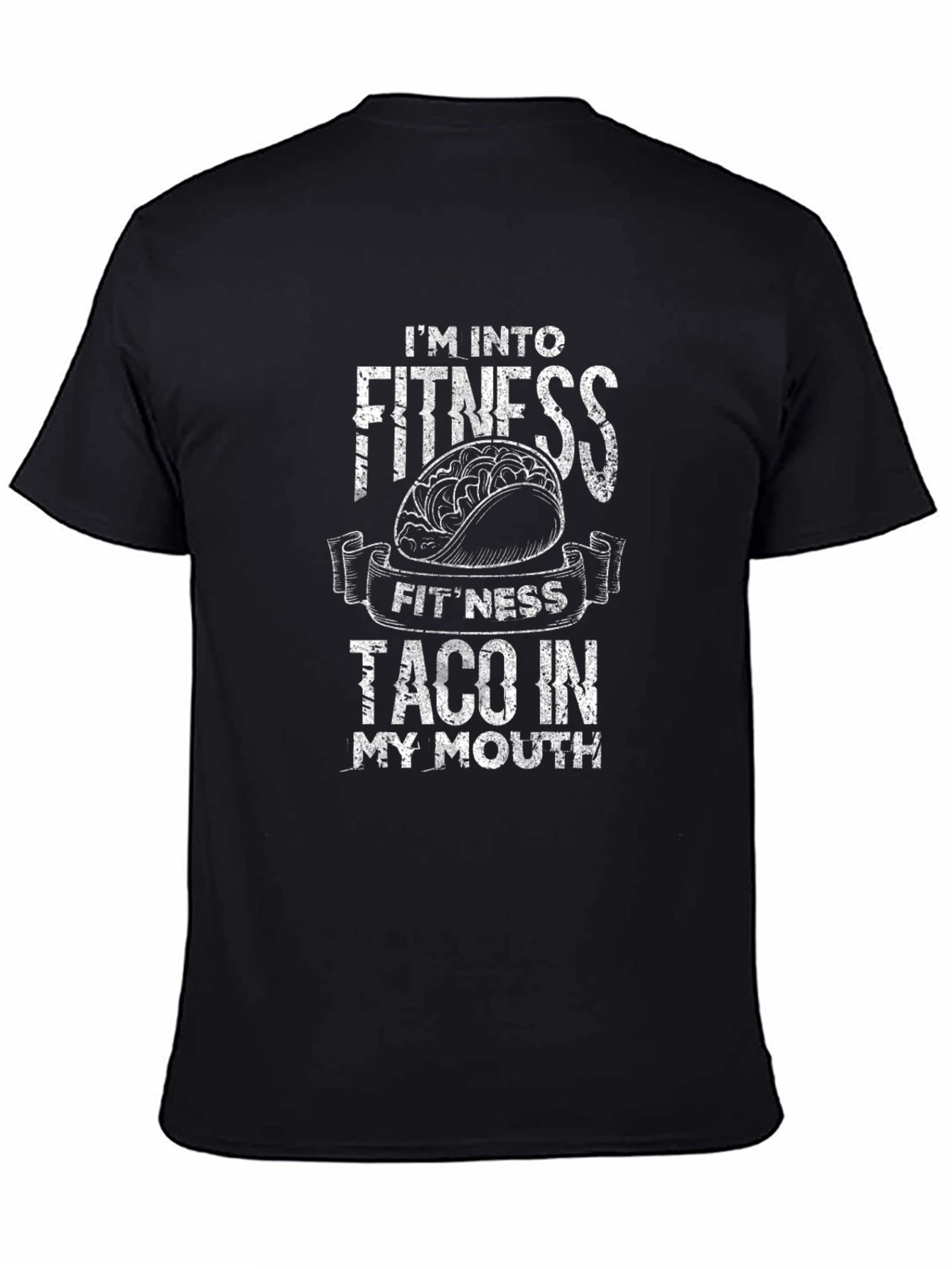 Fitness Taco Funny Graphic T-Shirt