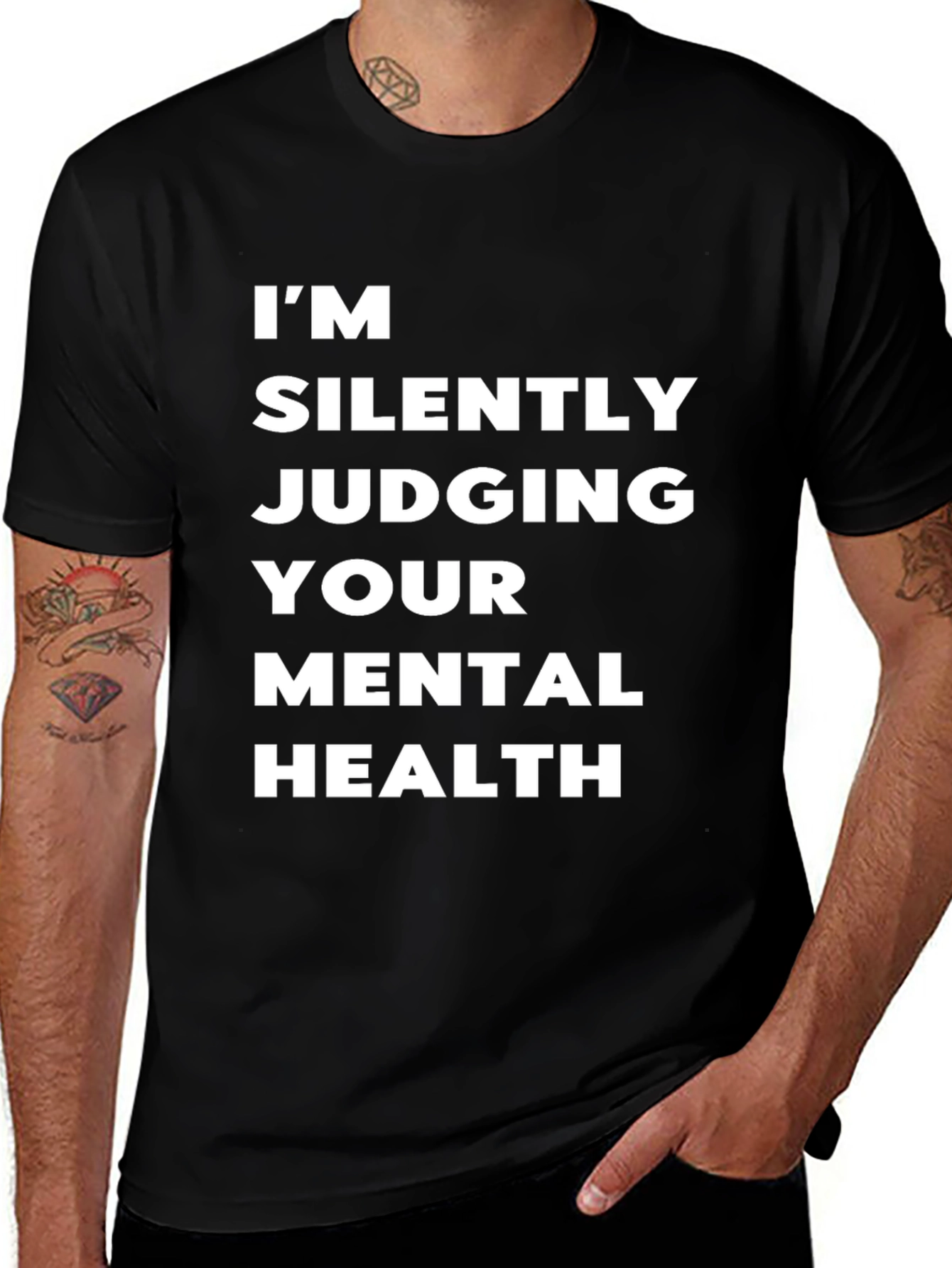 Im Silently Judging You Tee - Bold Statement T-Shirt