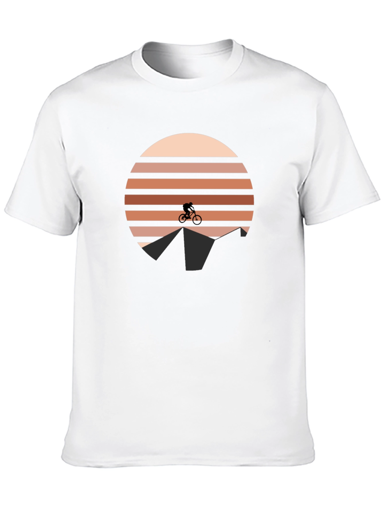 Mountain Bike Sunset Tee
