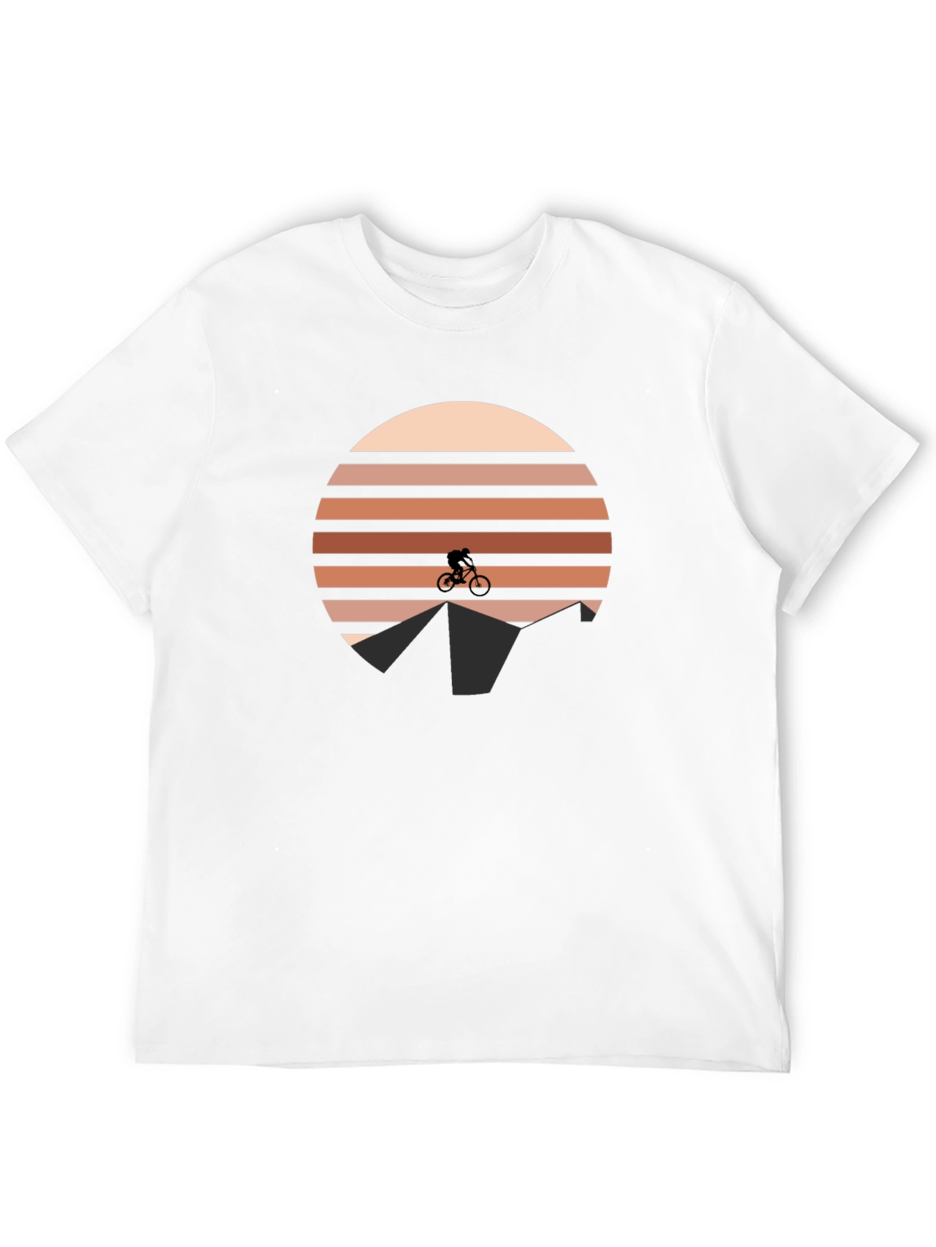 Mountain Bike Sunset Tee