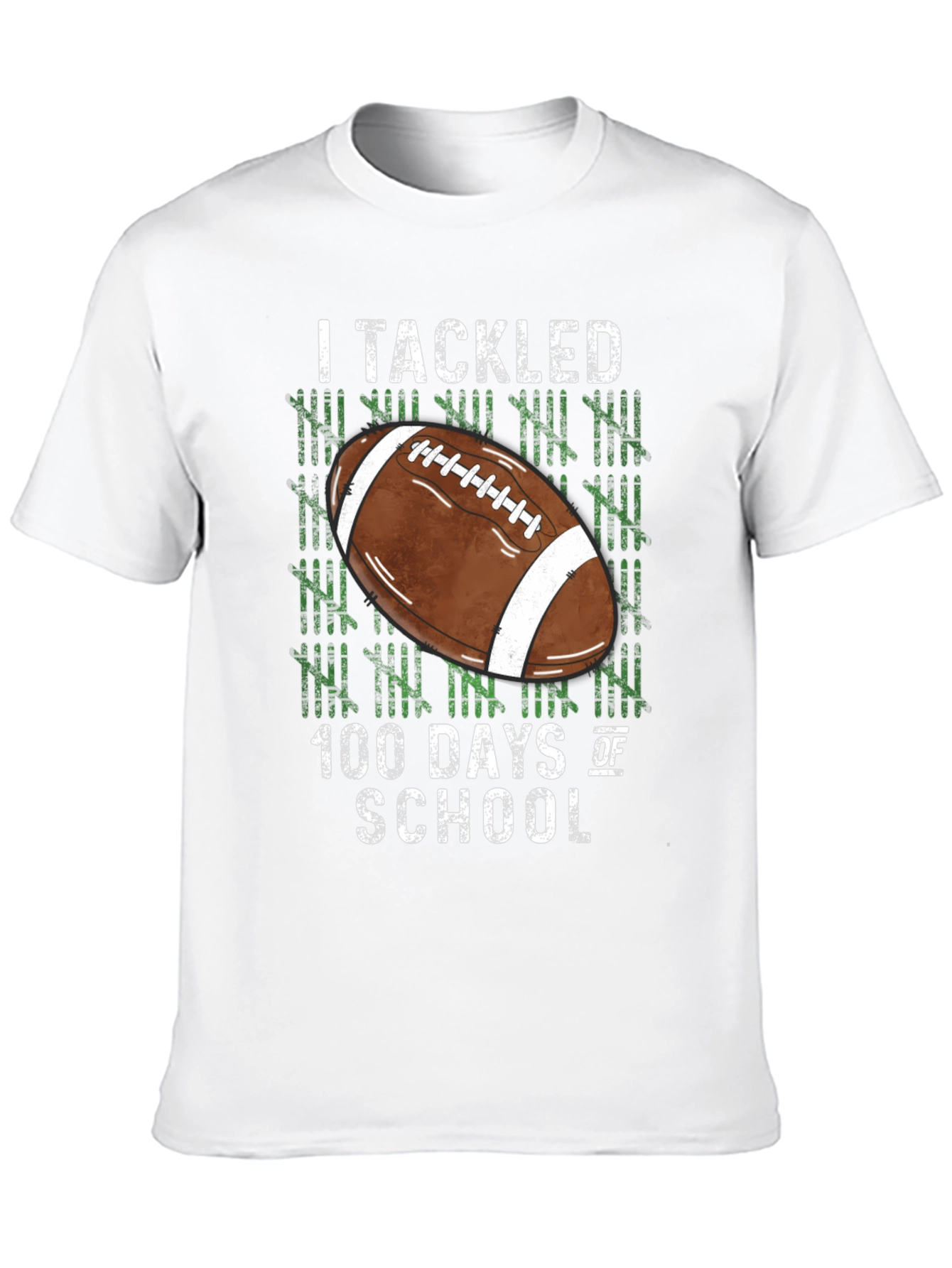 I Tackled 100 Days of School T-Shirt