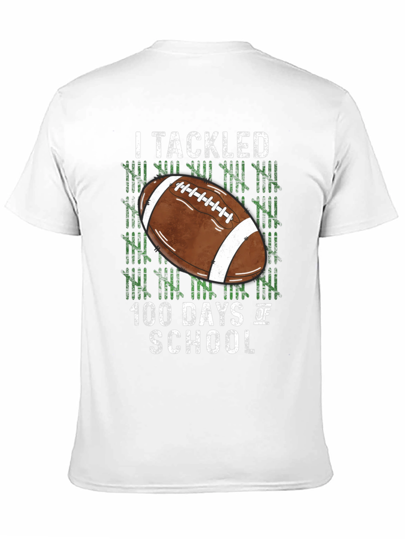 I Tackled 100 Days of School T-Shirt