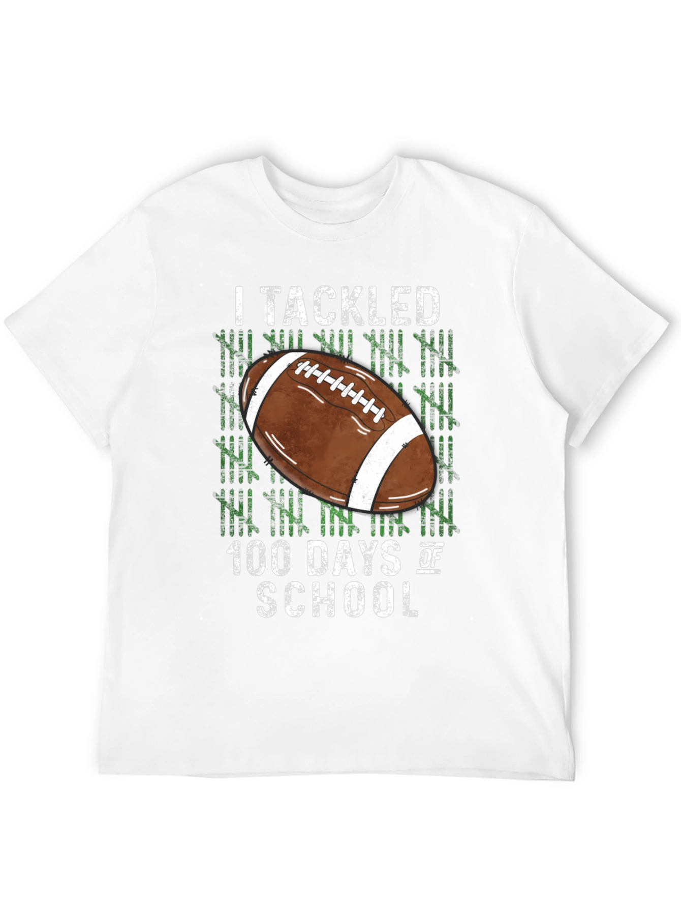 I Tackled 100 Days of School T-Shirt