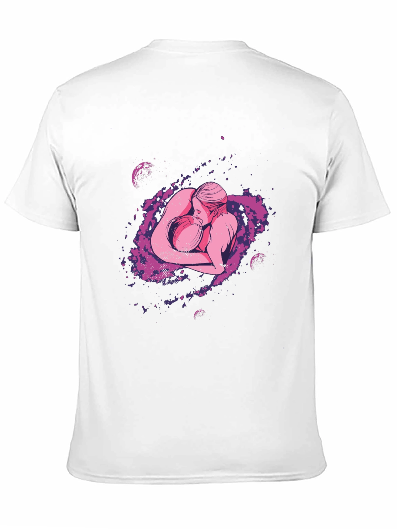 Cosmic Lovers Graphic Tee - Soft Cotton Blend