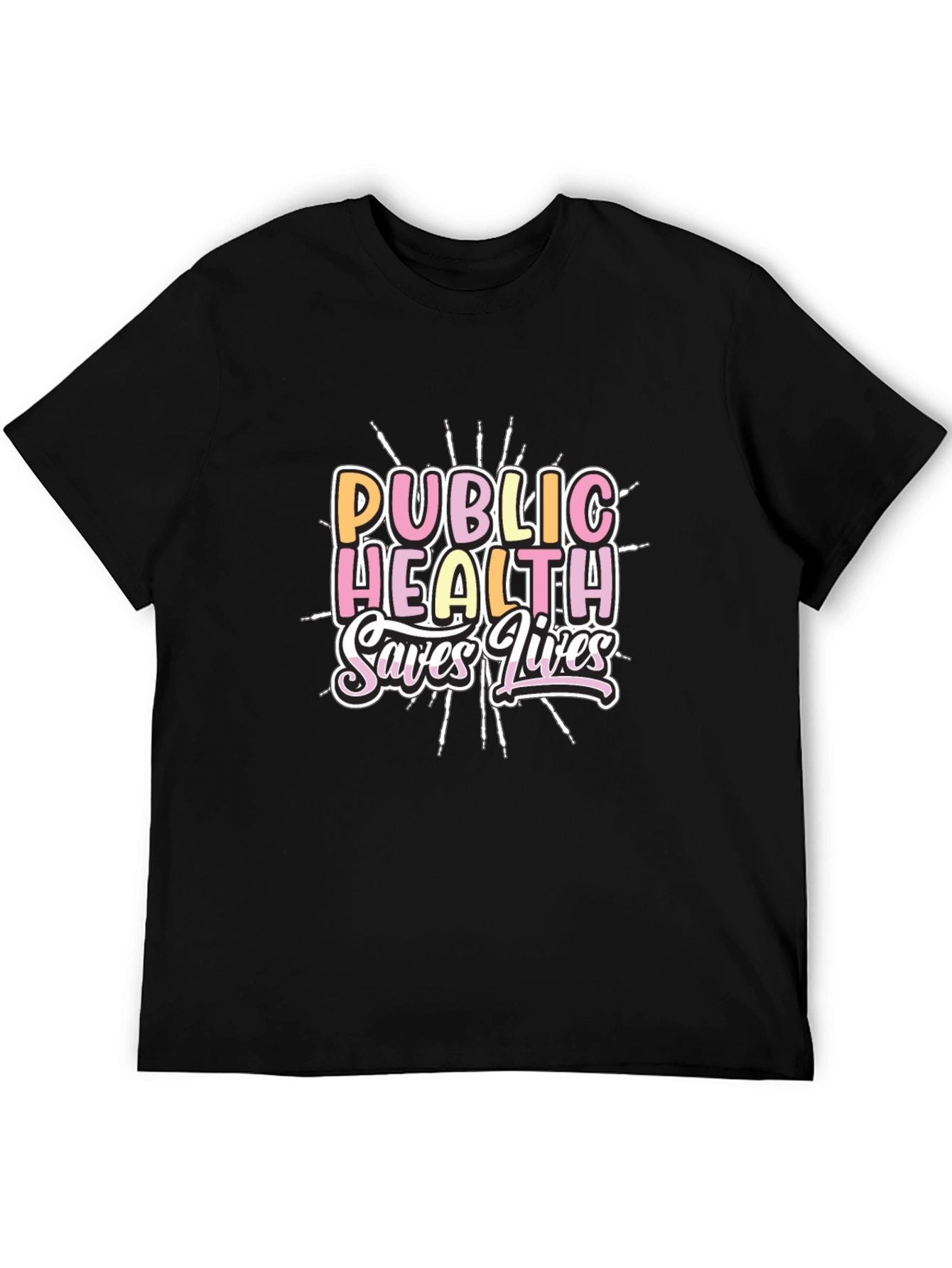 Public Health Saves Lives Graphic Tee