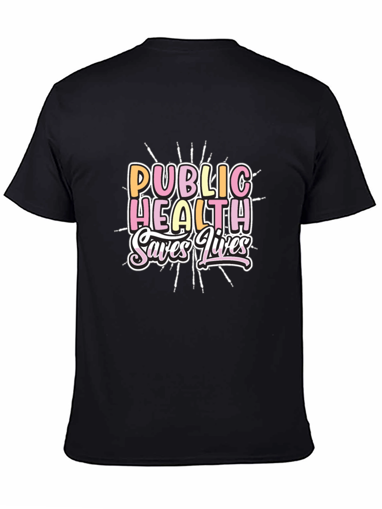 Public Health Saves Lives Graphic Tee