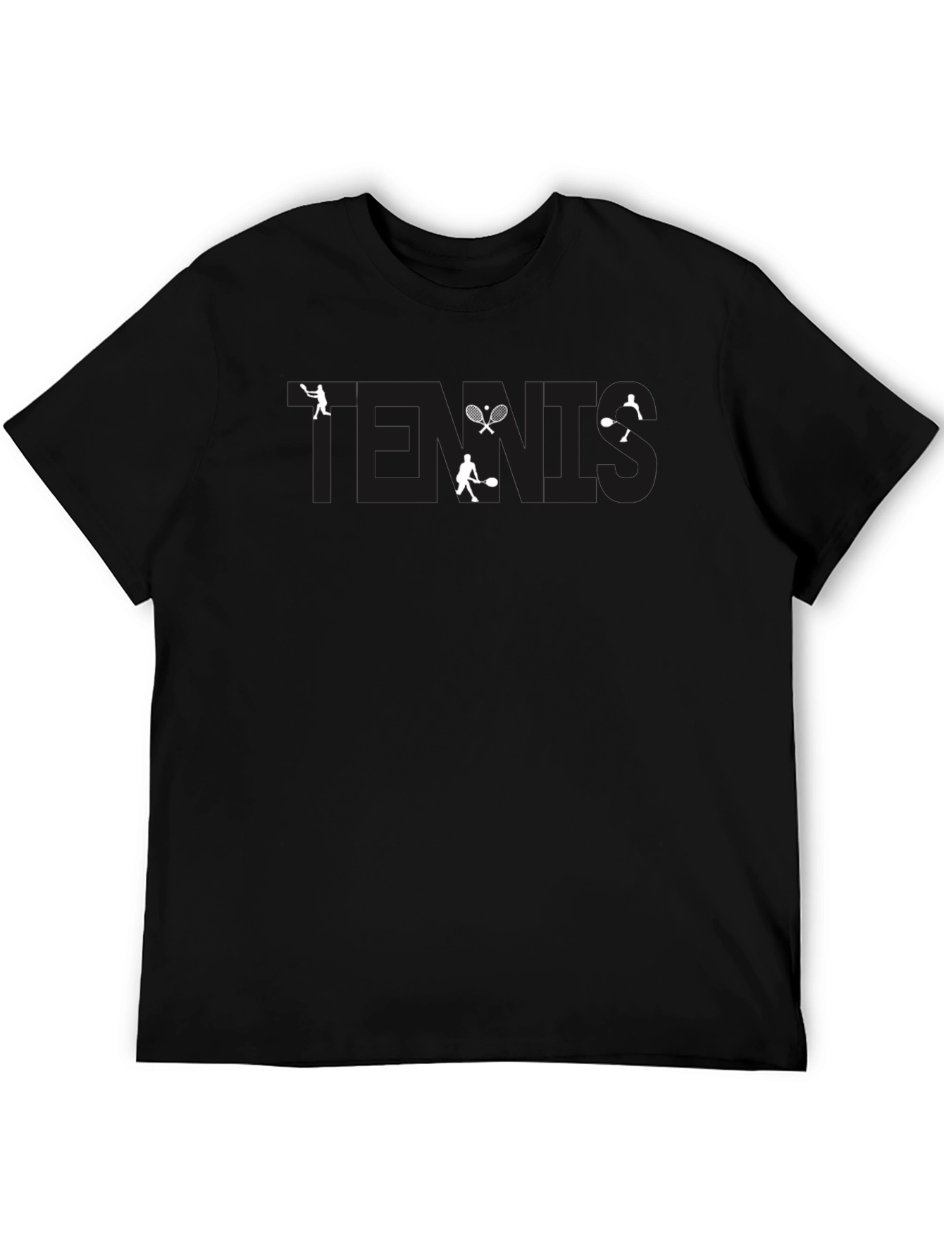 Tennis Graphic Print T-Shirt