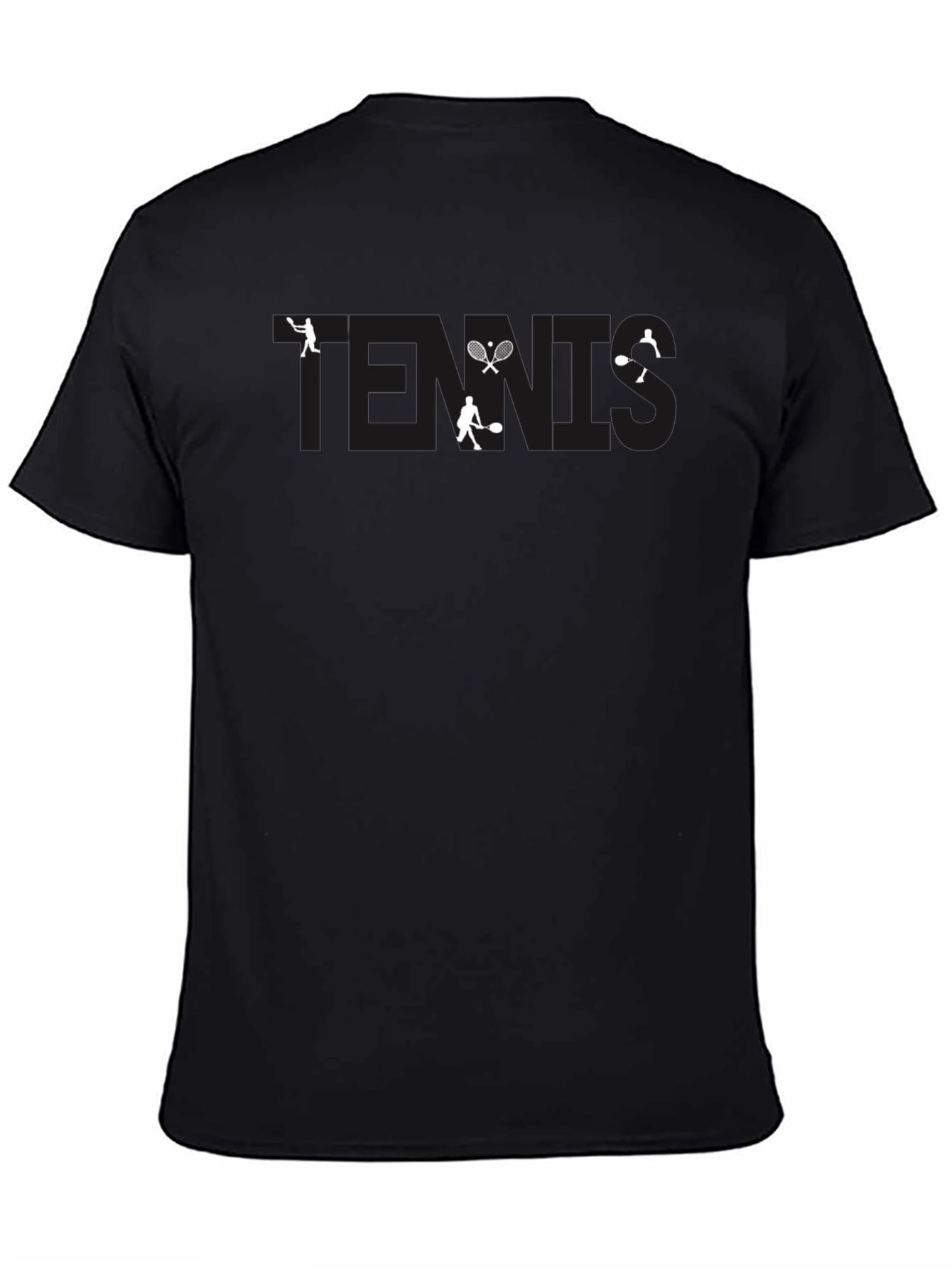 Tennis Graphic Print T-Shirt