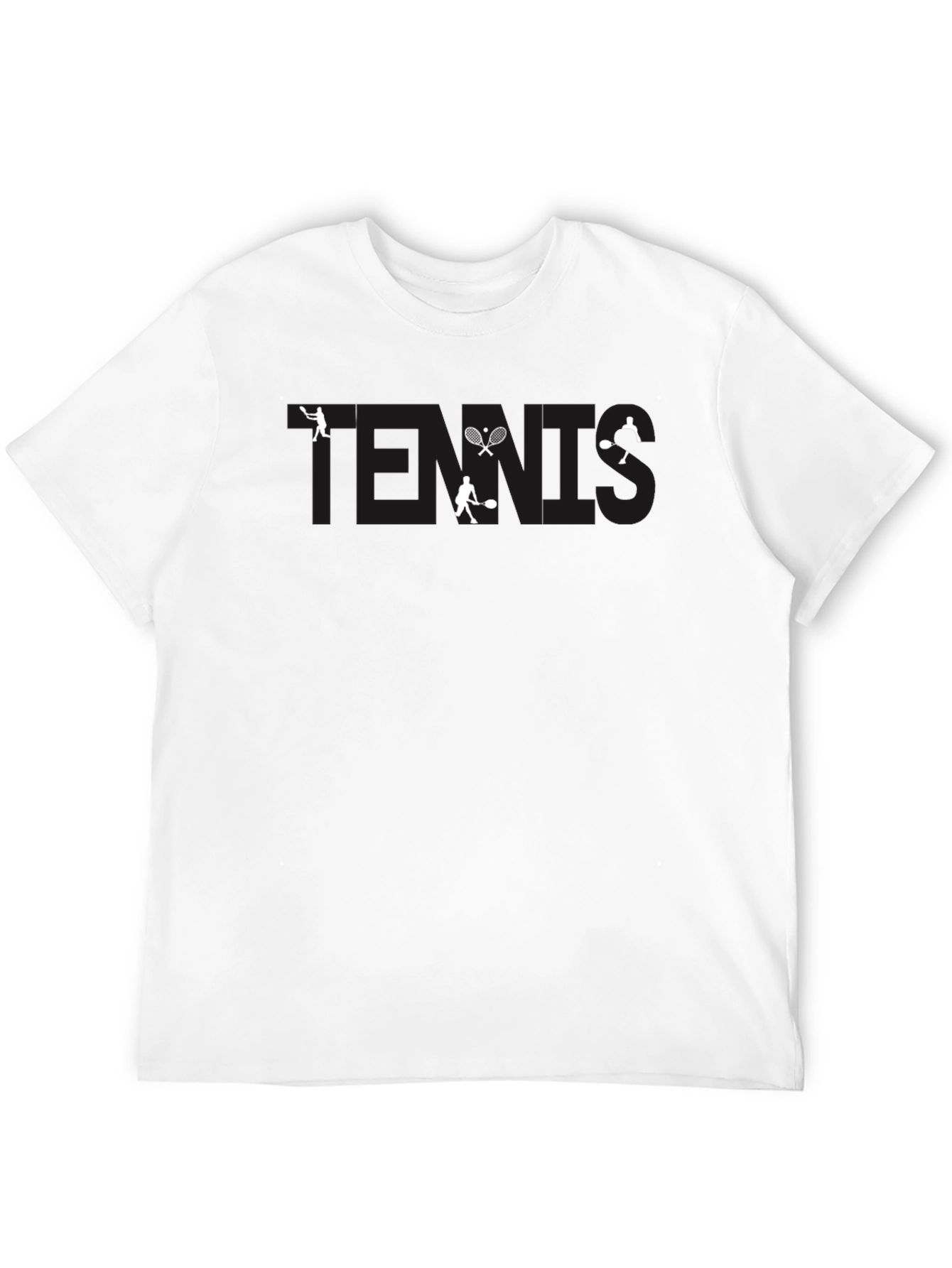 Tennis Graphic Print T-Shirt