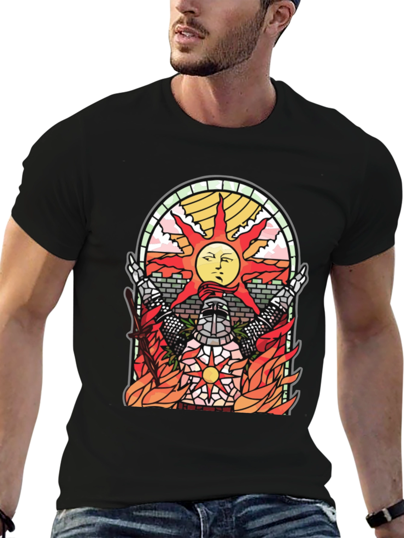 Praise the Sun T-Shirt - Dark Souls Inspired Design
