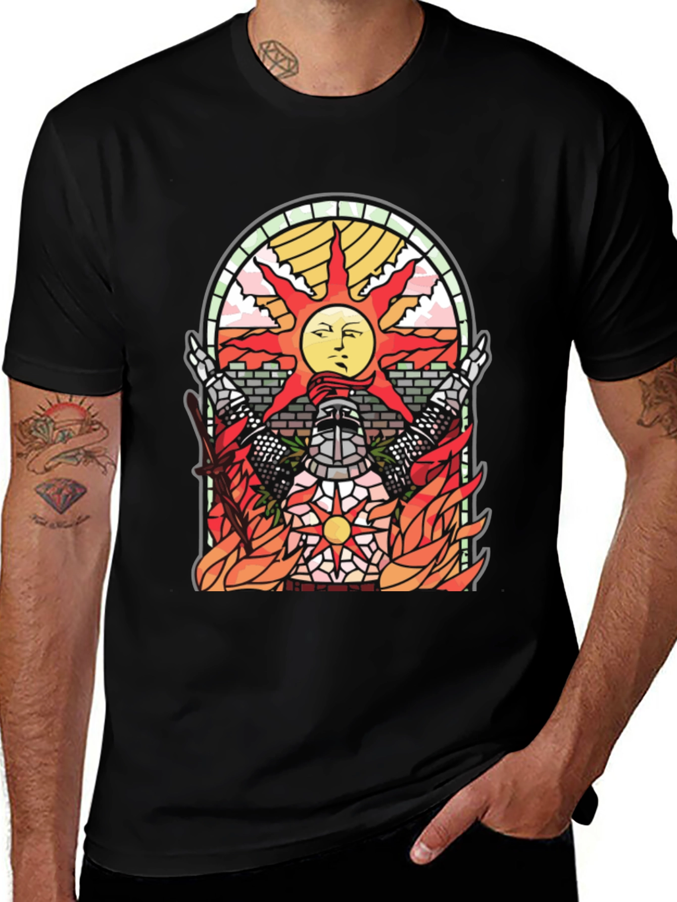 Praise the Sun T-Shirt - Dark Souls Inspired Design