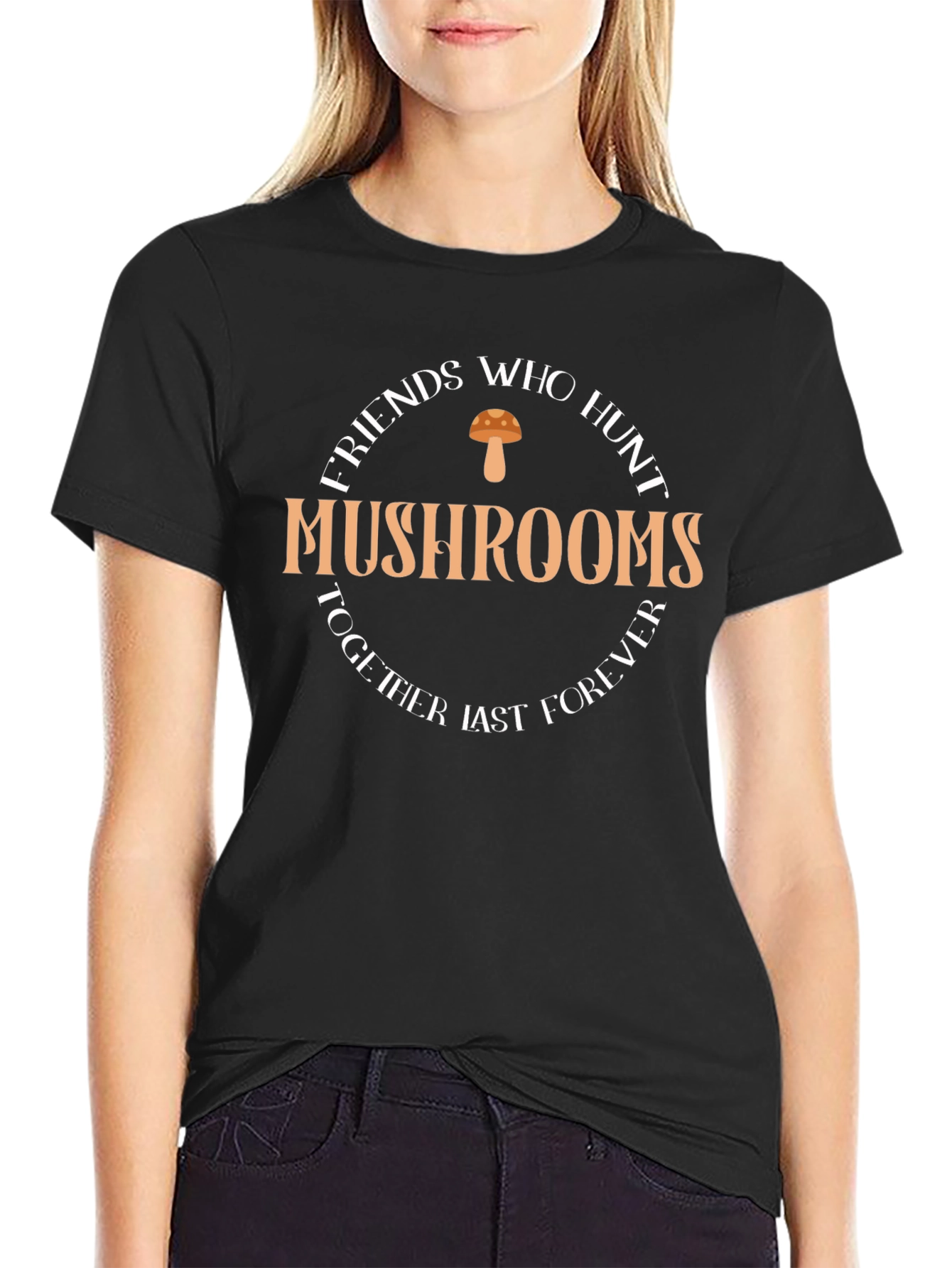 Mushroom Hunting Friends T-Shirt