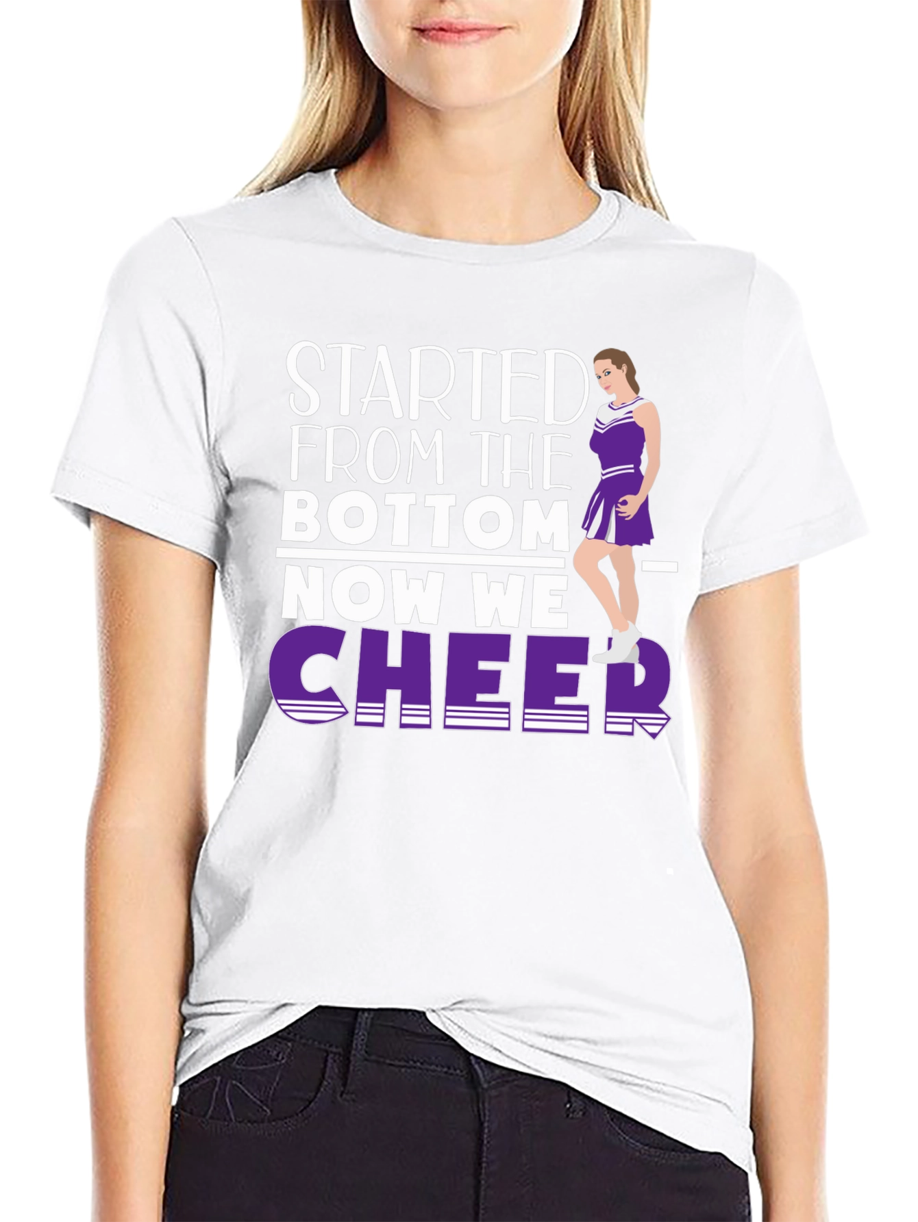 Started From the Bottom Cheer T-Shirt