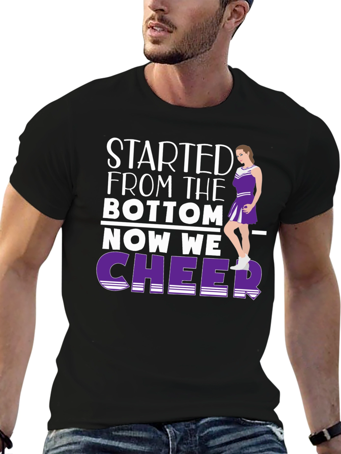 Started From the Bottom Cheer T-Shirt