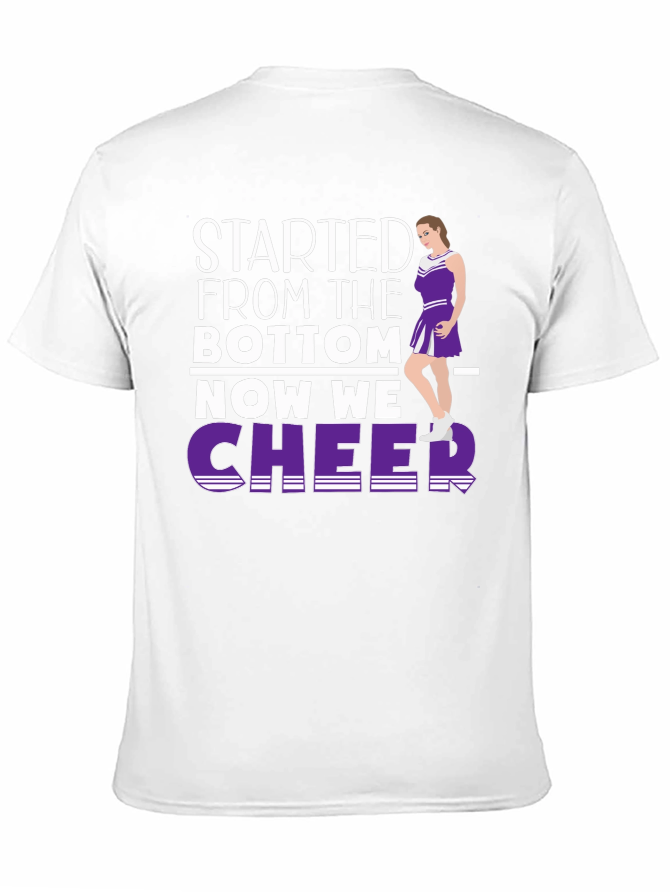 Started From the Bottom Cheer T-Shirt