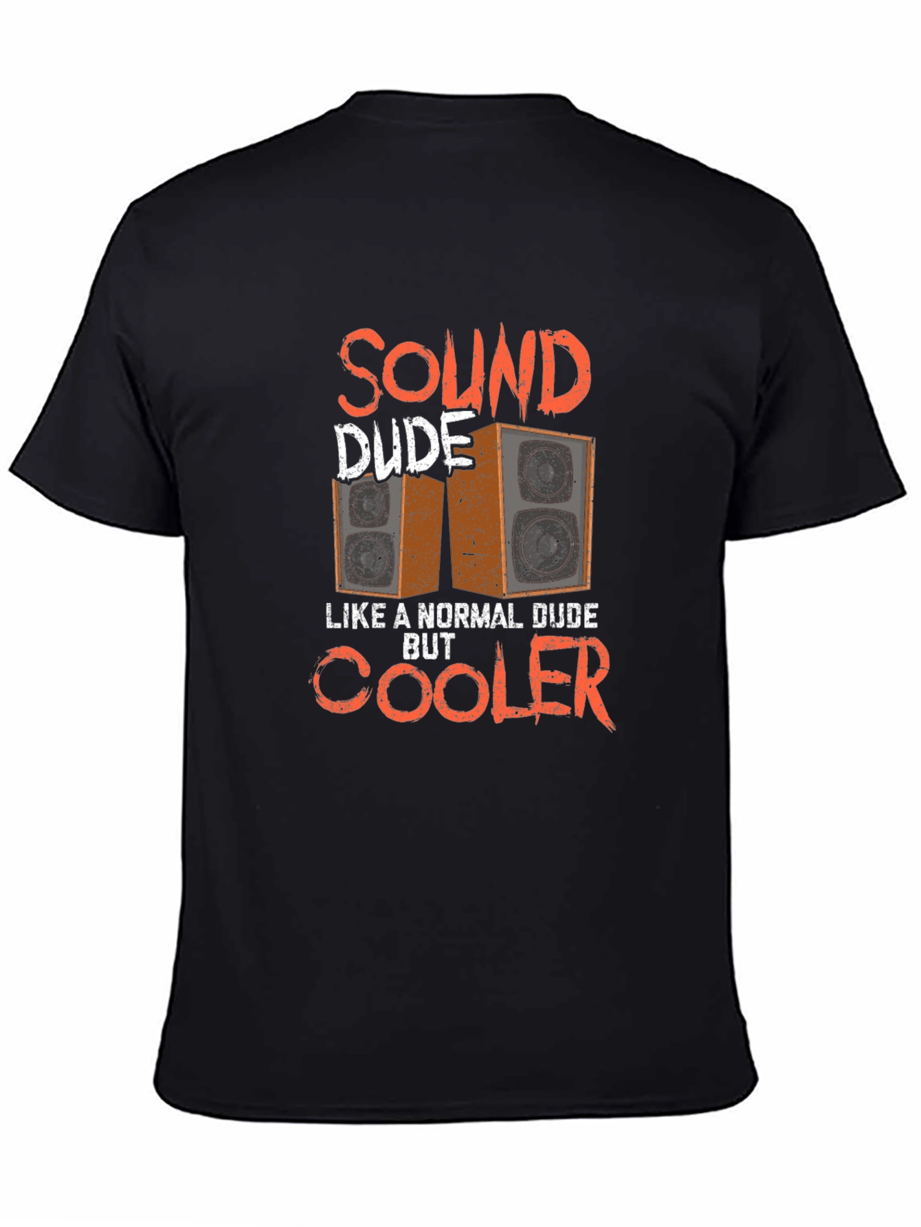 Sound Dude Graphic T-Shirt - Music Lover Tee
