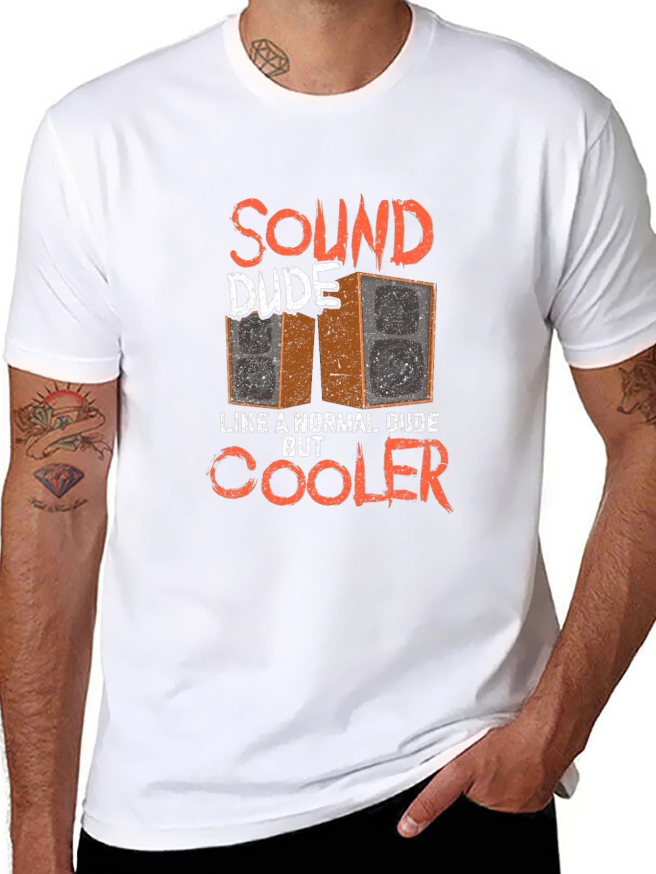 Sound Dude Graphic T-Shirt - Music Lover Tee