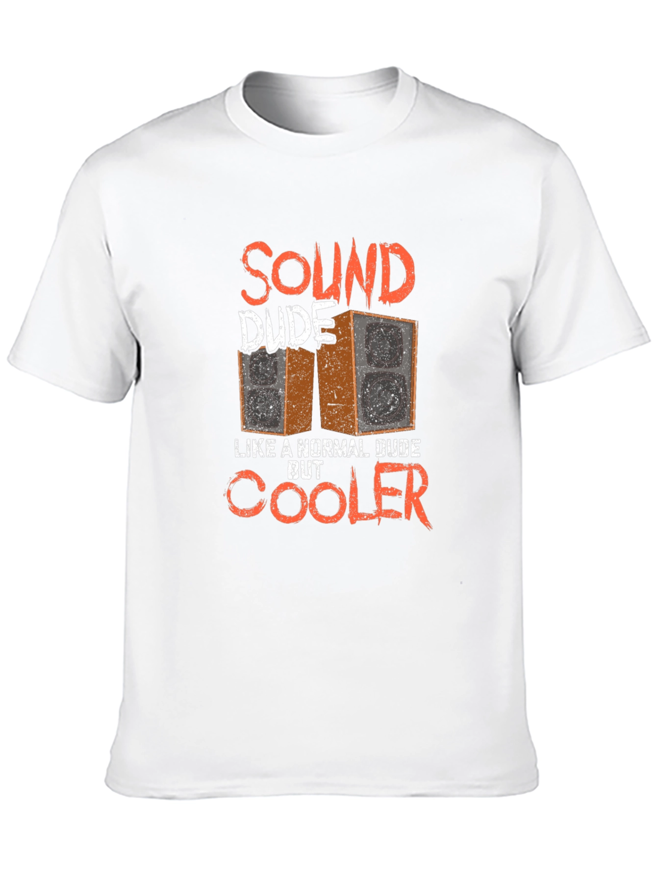 Sound Dude Graphic T-Shirt - Music Lover Tee