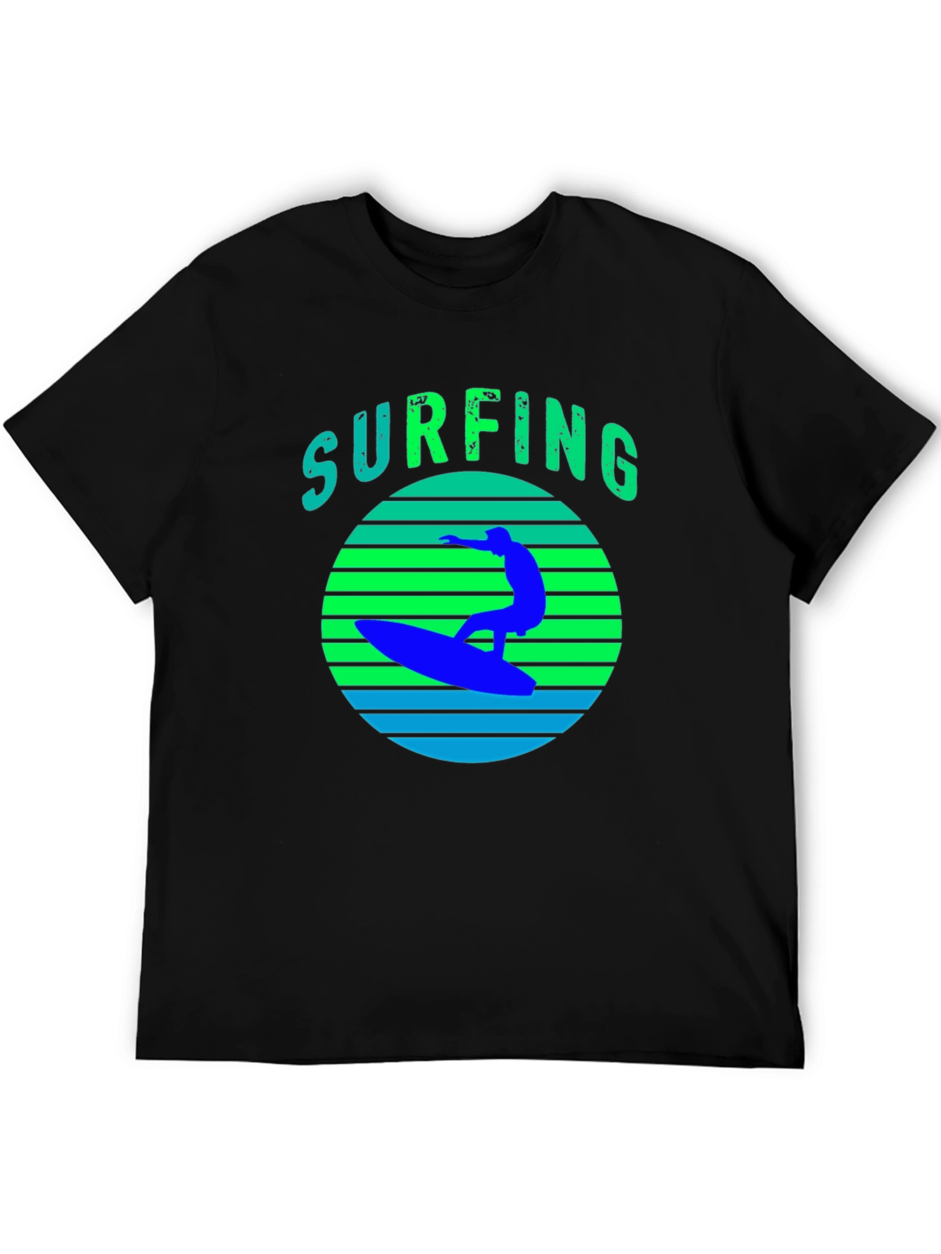 Surfing Sunset Graphic Tee