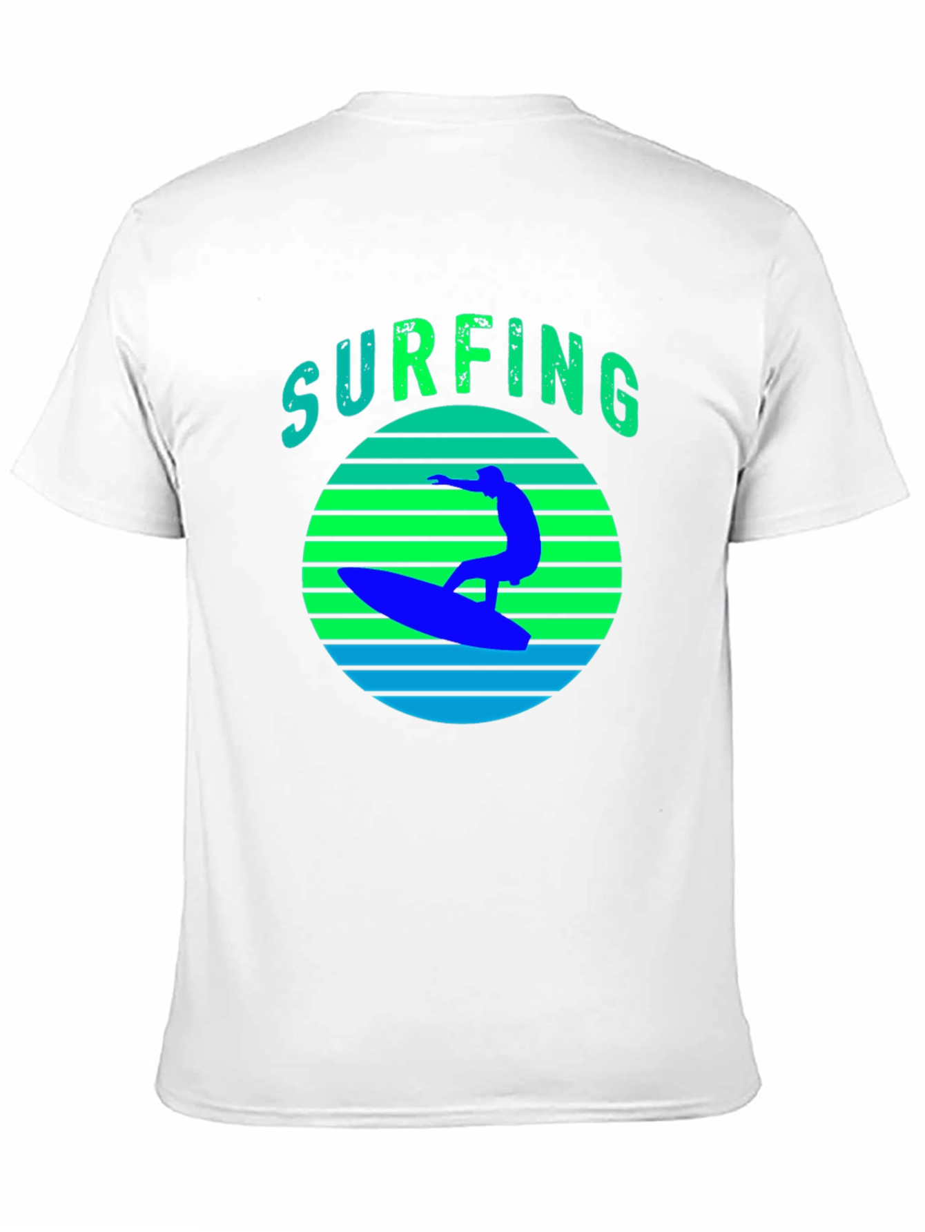 Surfing Sunset Graphic Tee