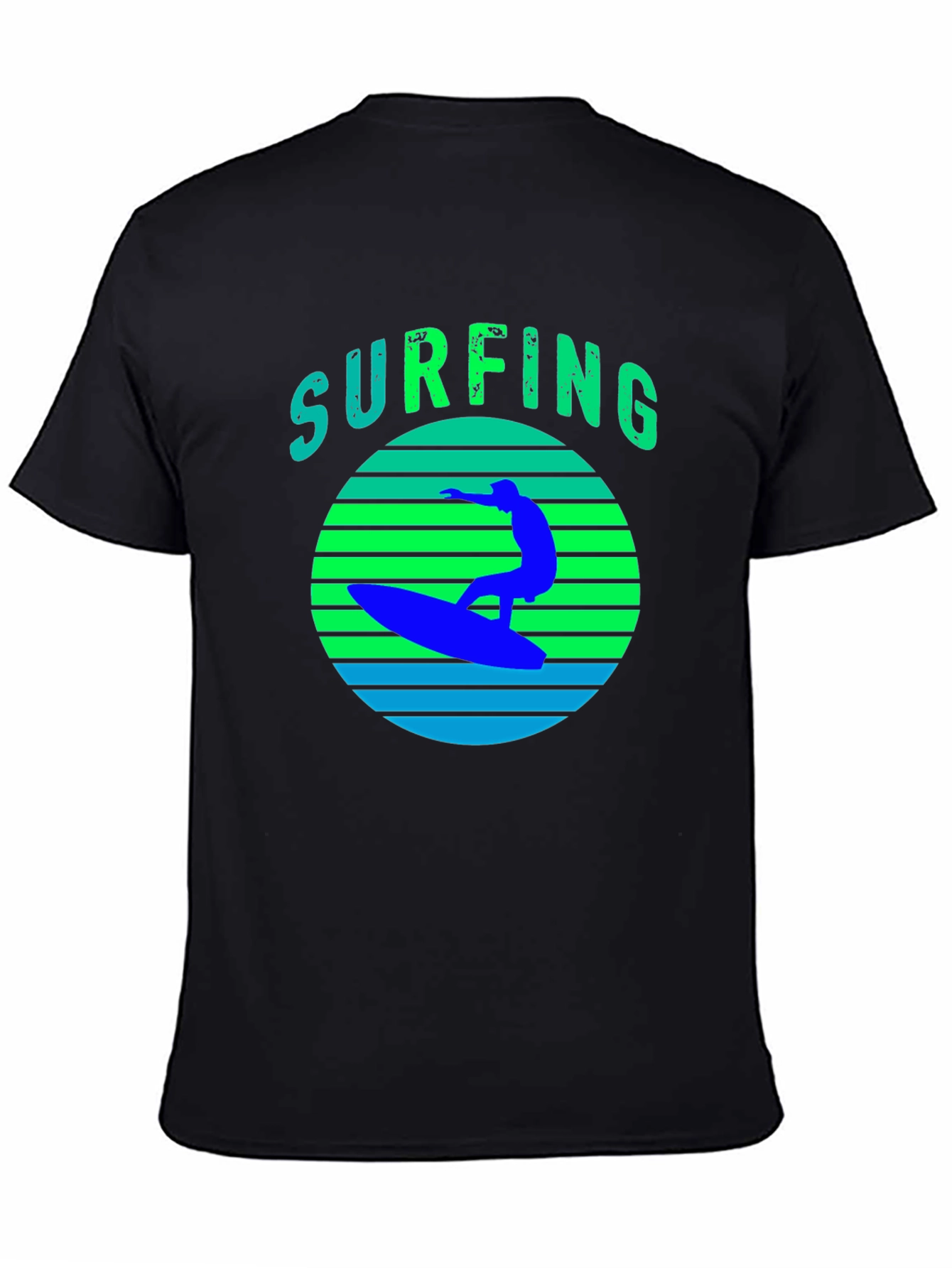 Surfing Sunset Graphic Tee