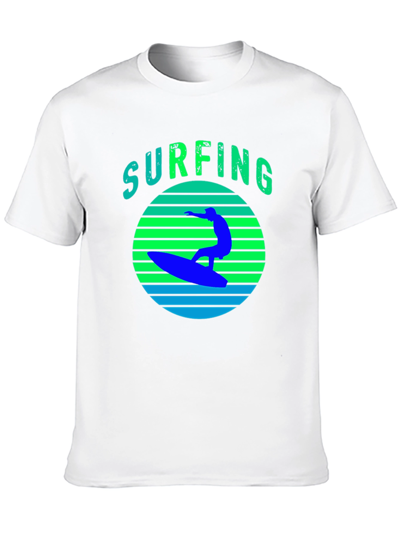 Surfing Sunset Graphic Tee
