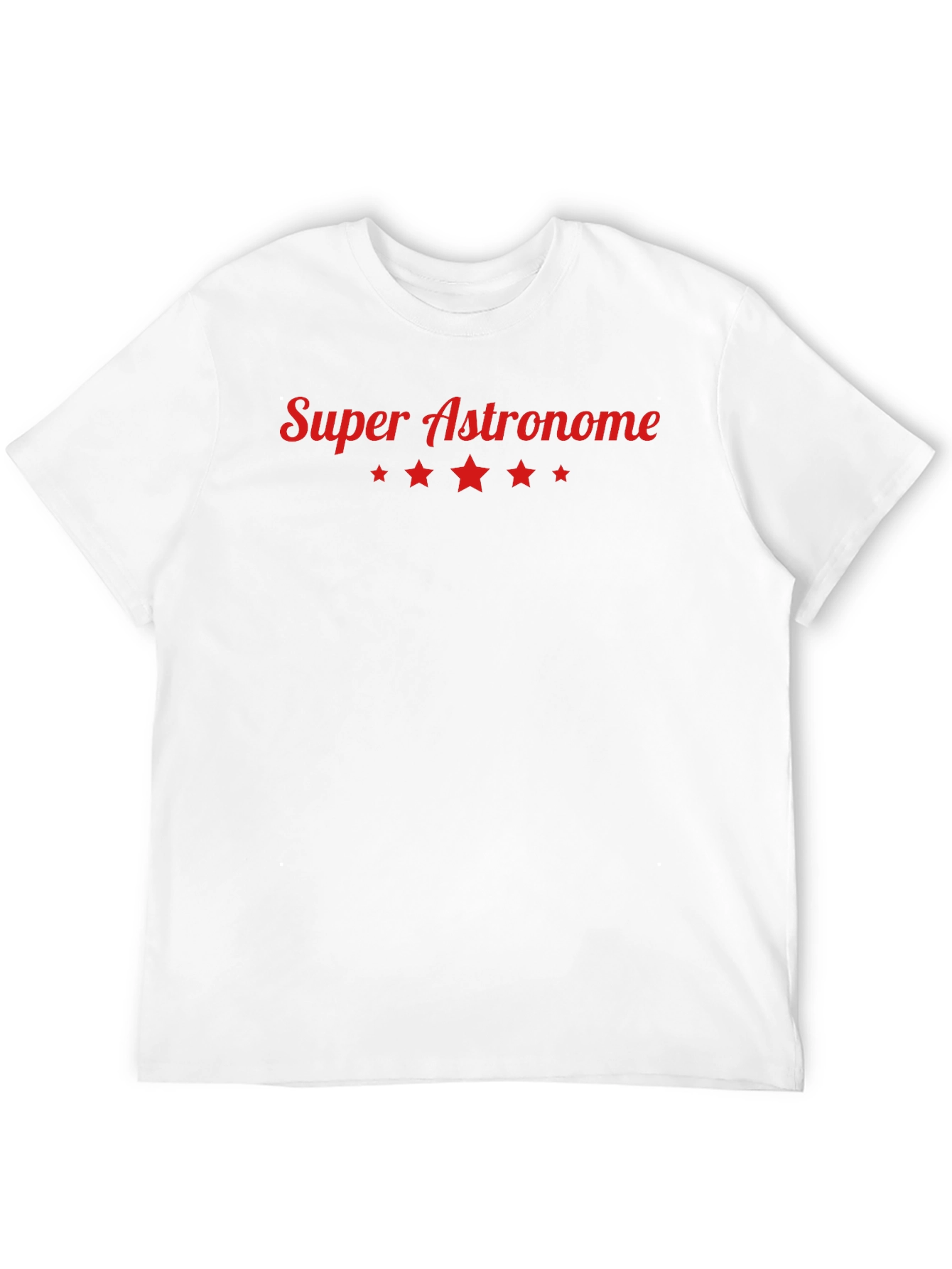 Super Astronome Black T-Shirt - Astronomy Fan Apparel