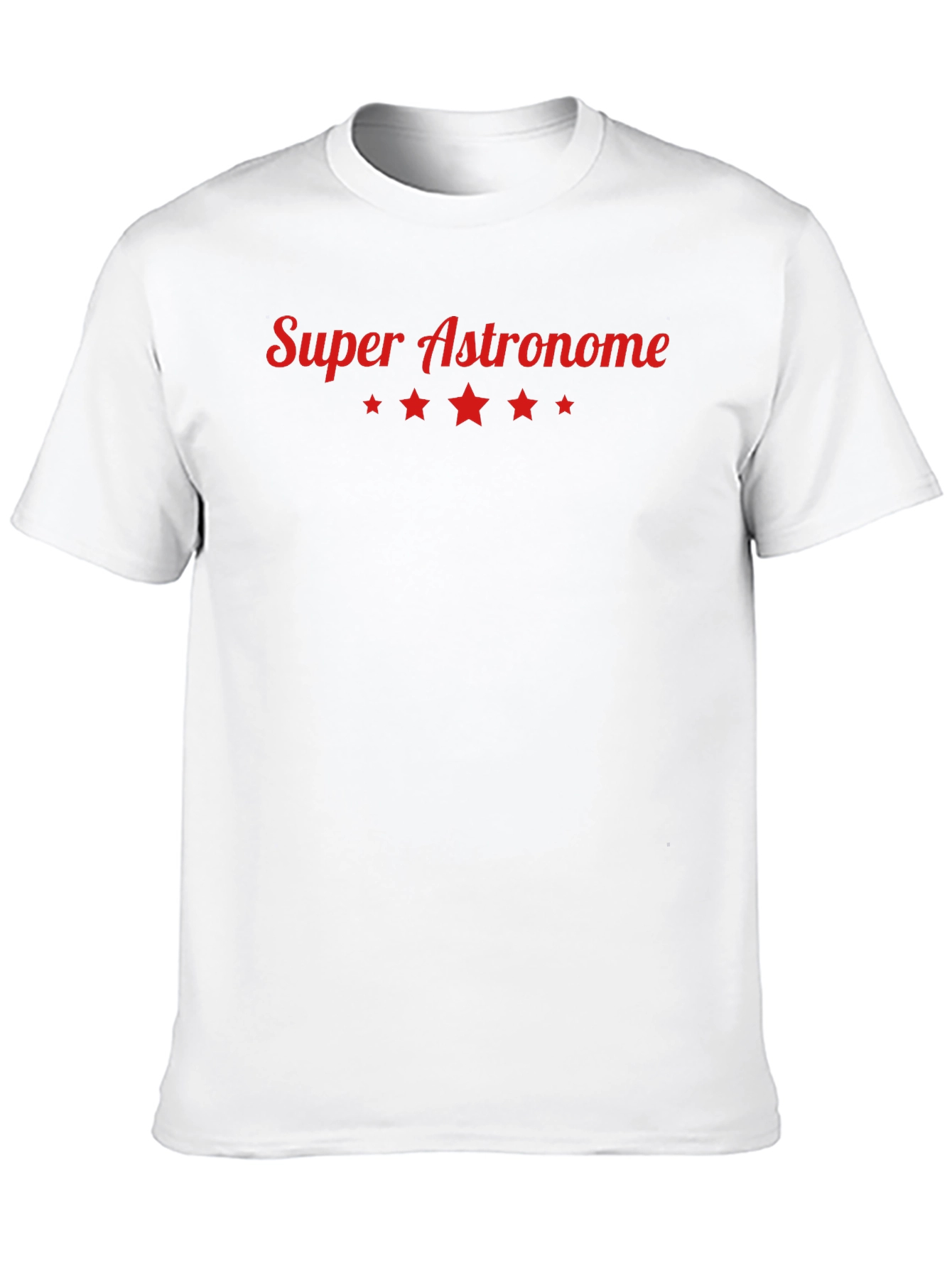 Super Astronome Black T-Shirt - Astronomy Fan Apparel