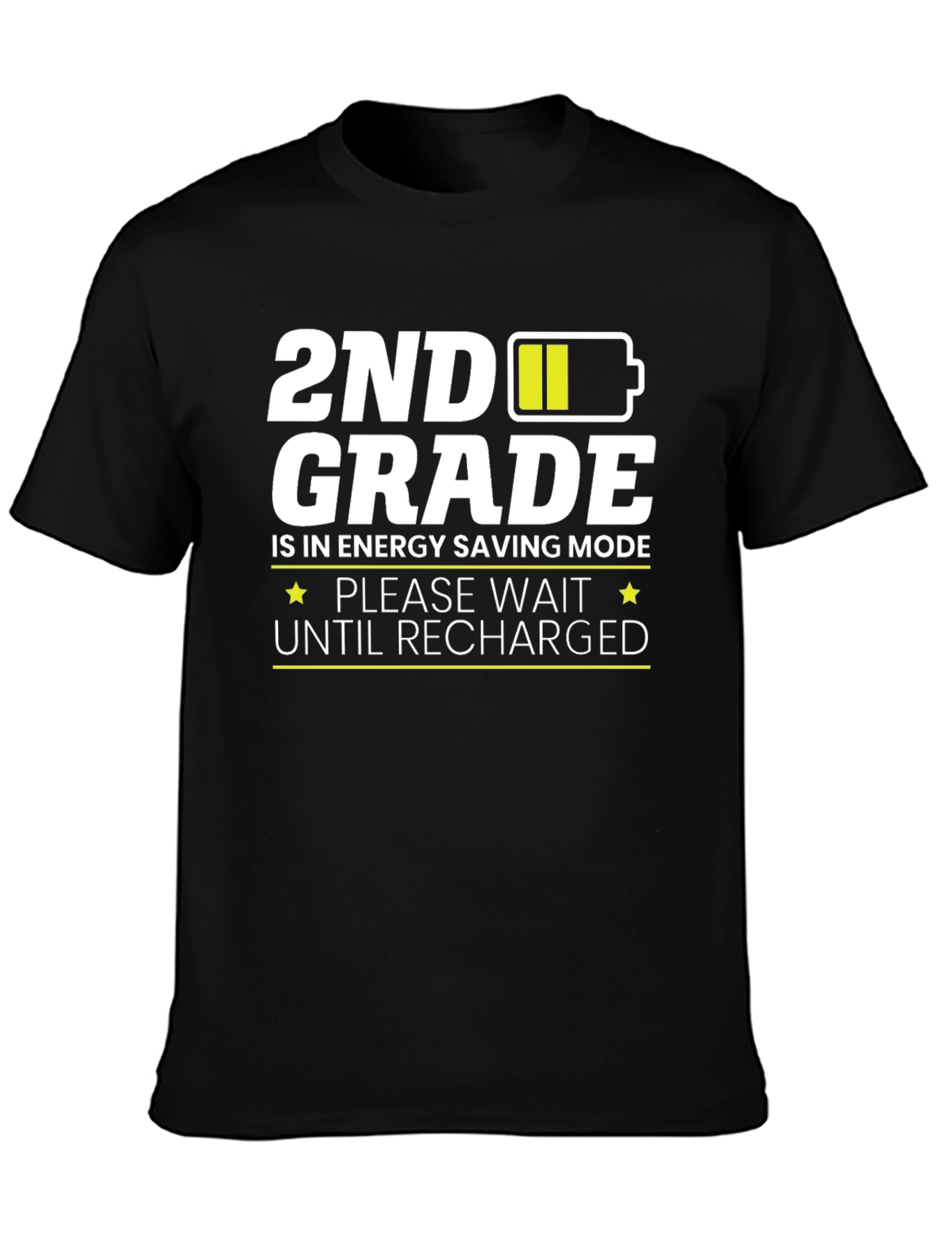 2nd Grade Energy Saving Mode T-Shirt