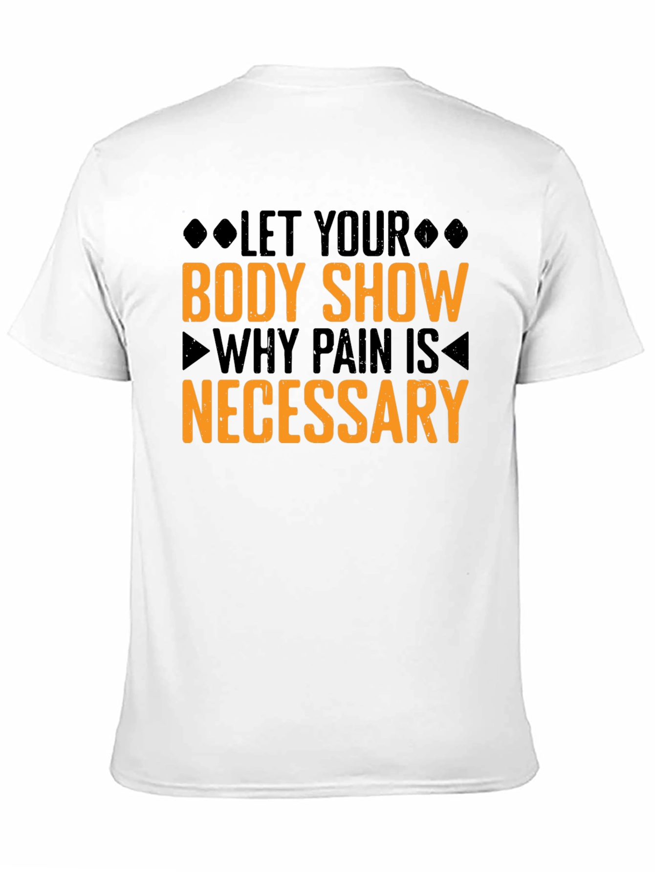 Motivational Workout T-Shirt: No Pain No Gain