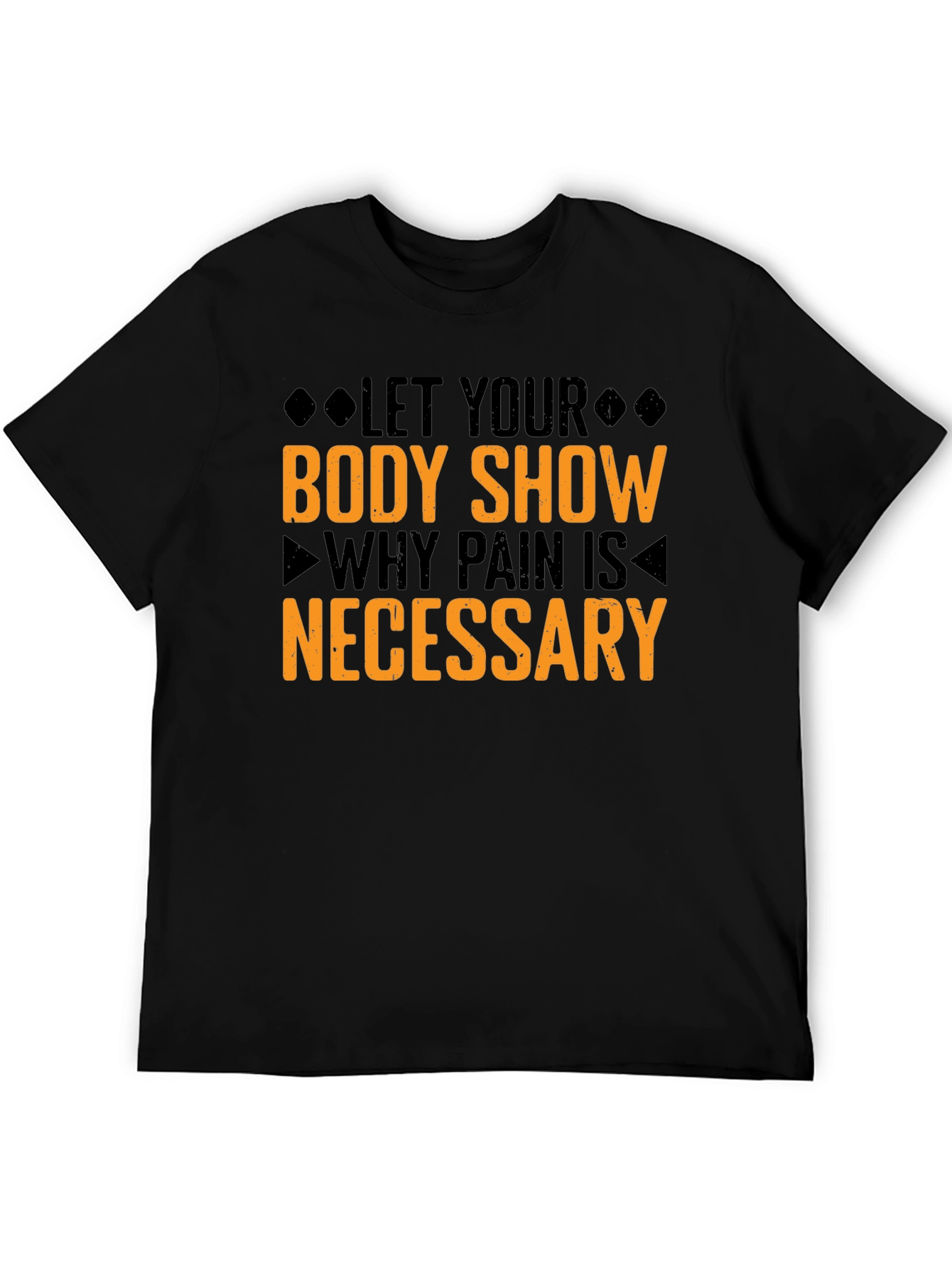 Motivational Workout T-Shirt: No Pain No Gain