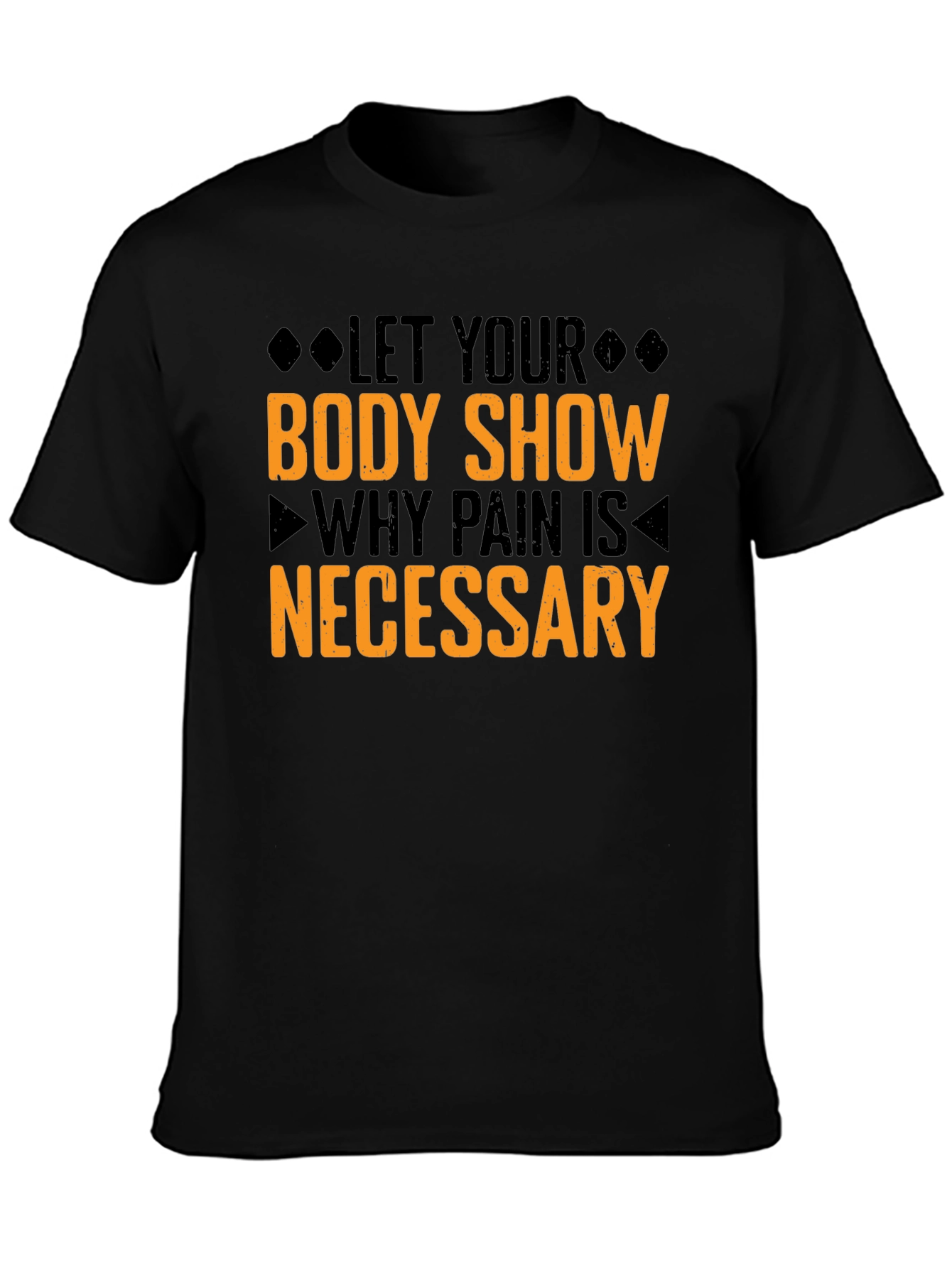 Motivational Workout T-Shirt: No Pain No Gain