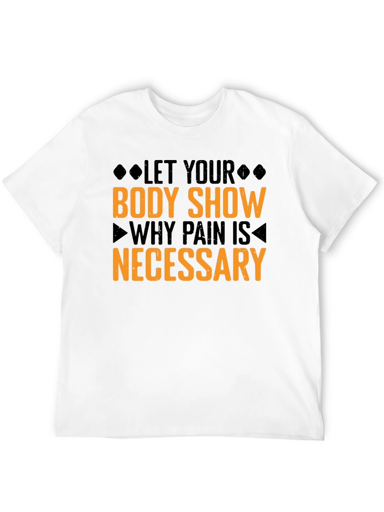 Motivational Workout T-Shirt: No Pain No Gain