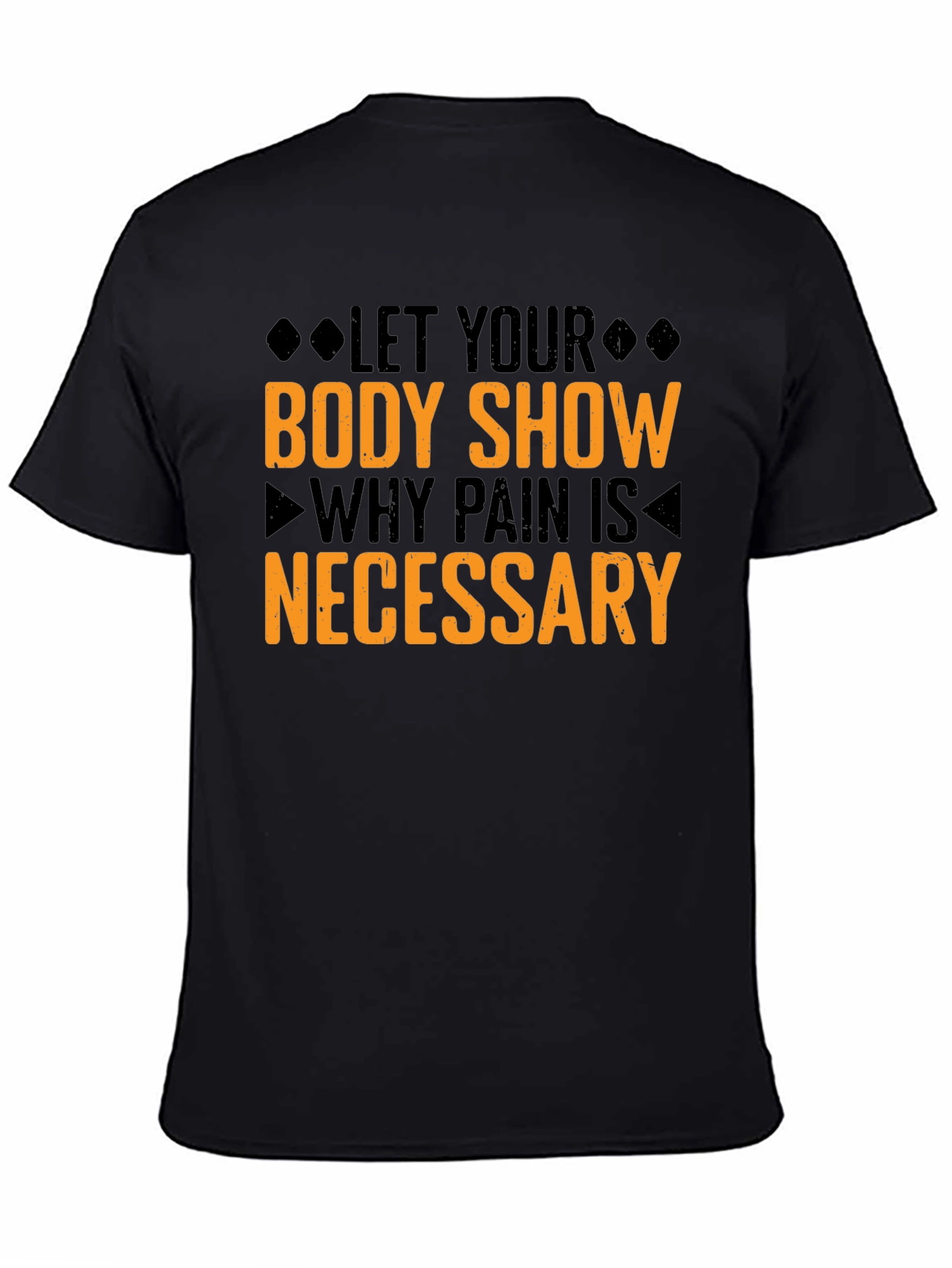 Motivational Workout T-Shirt: No Pain No Gain